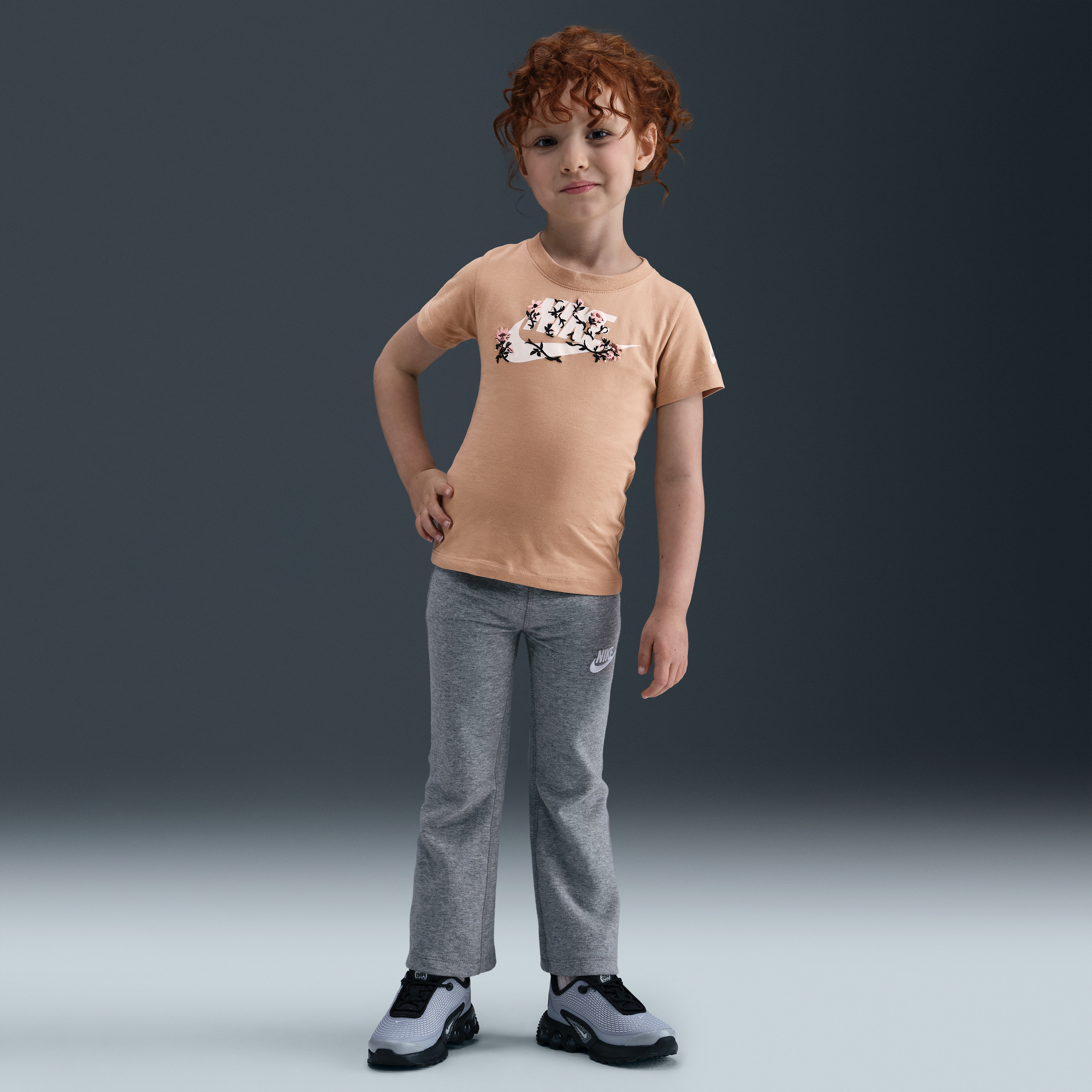 Nike Little Kids' Floral Futura T-Shirt