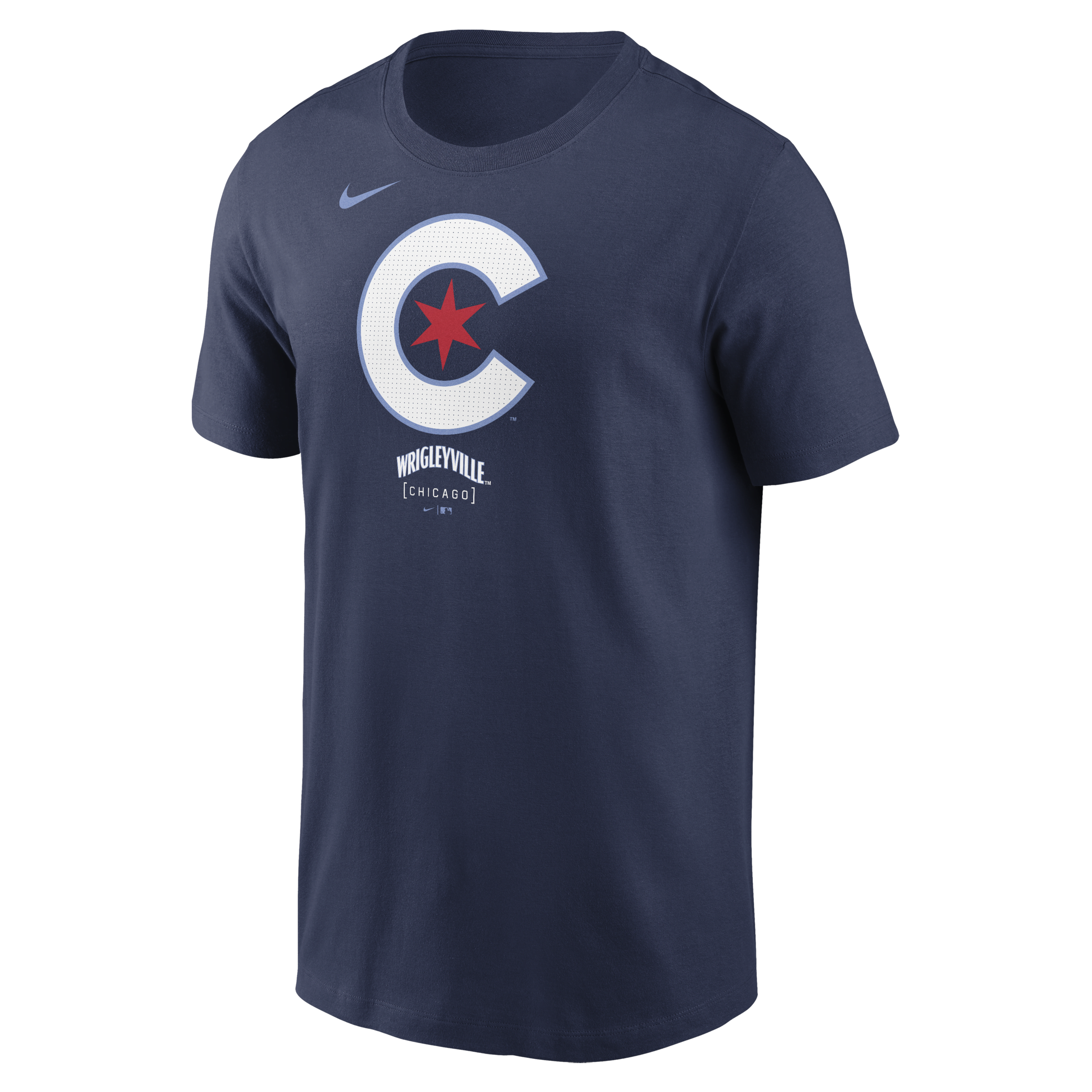 Chicago Cubs City Connect Logo Men's Nike MLB T-Shirt