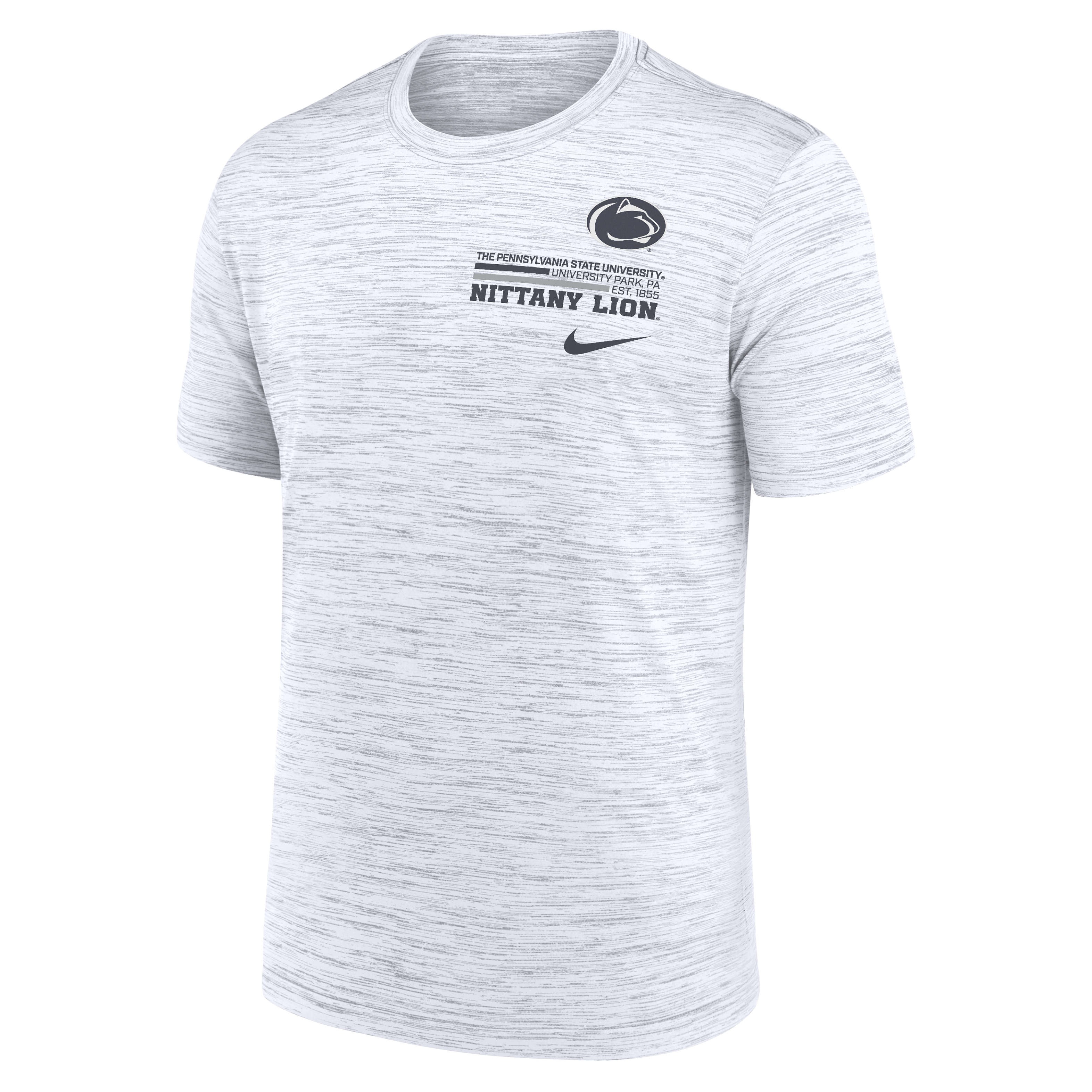 Penn State Campus Chest Stack Velocity Men's Nike Dri-FIT College T-Shirt