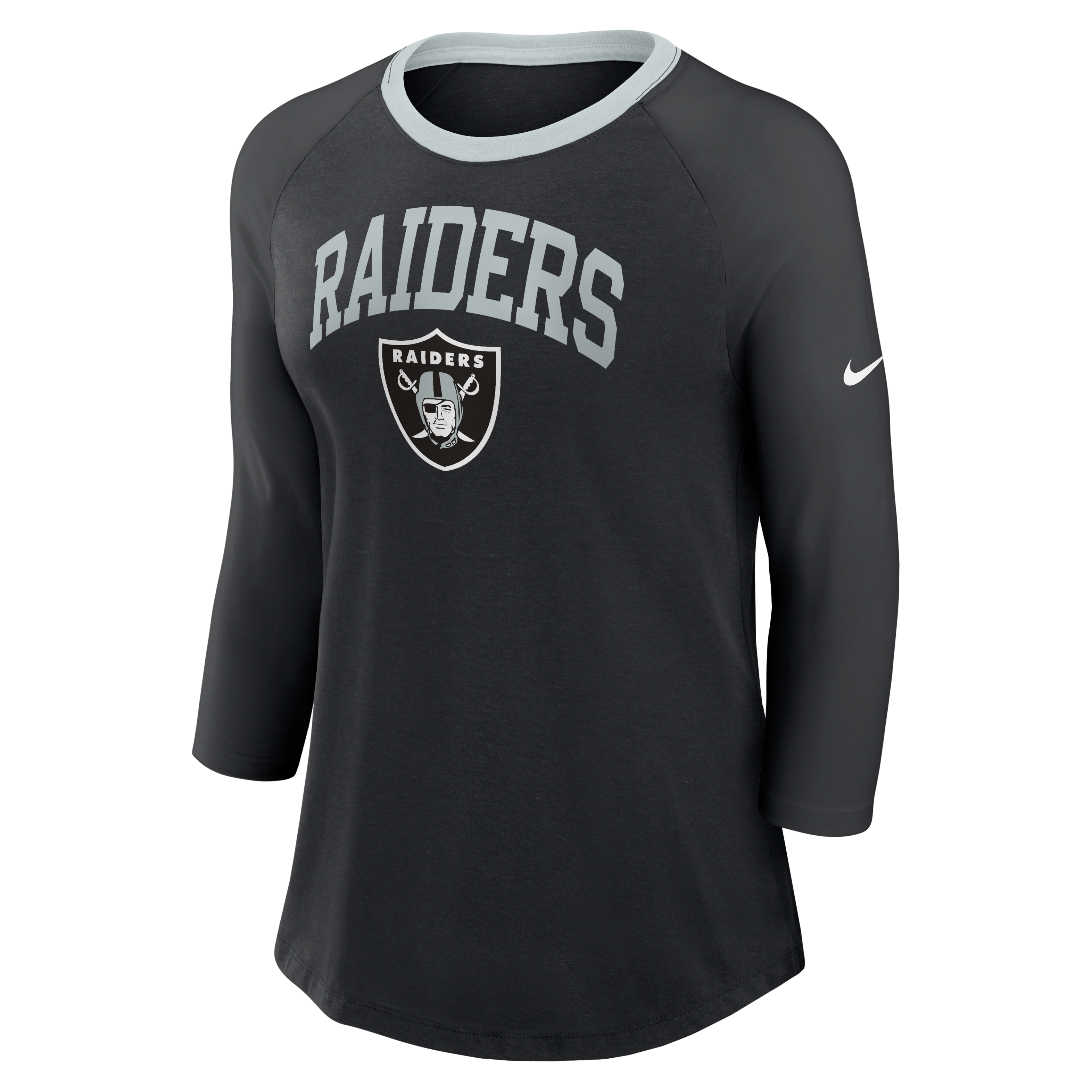 Las Vegas Raiders Women's Nike NFL 3/4-Sleeve T-Shirt