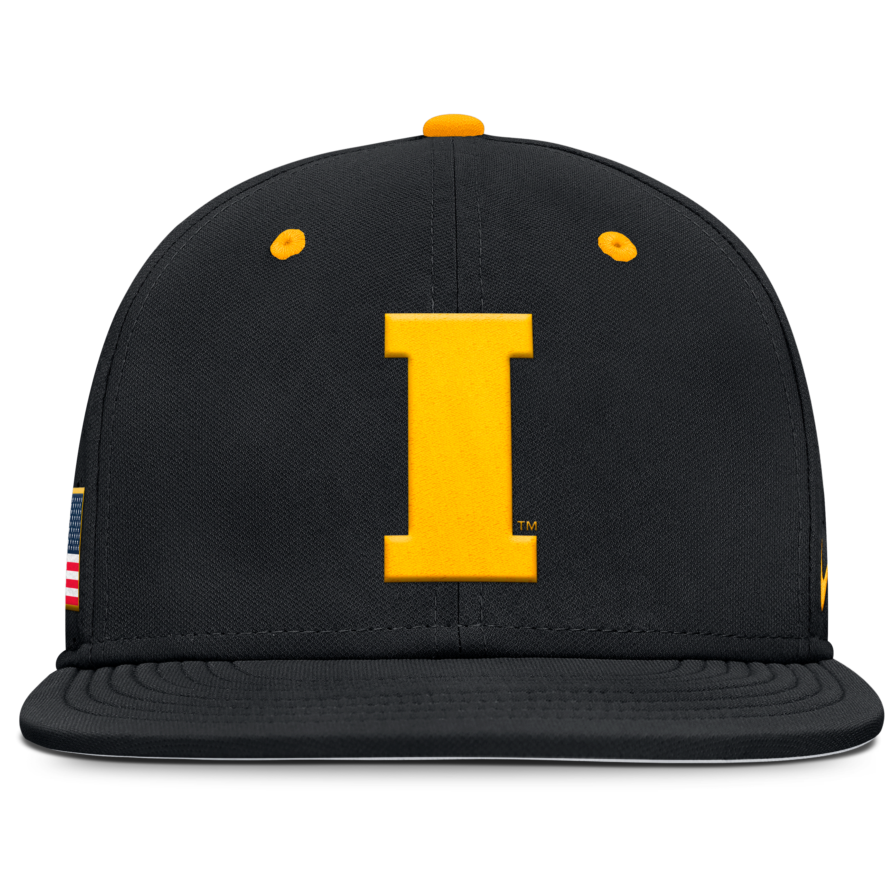 Iowa Hawkeyes Dugout True Men’s Nike Dri-FIT College Fitted Hat