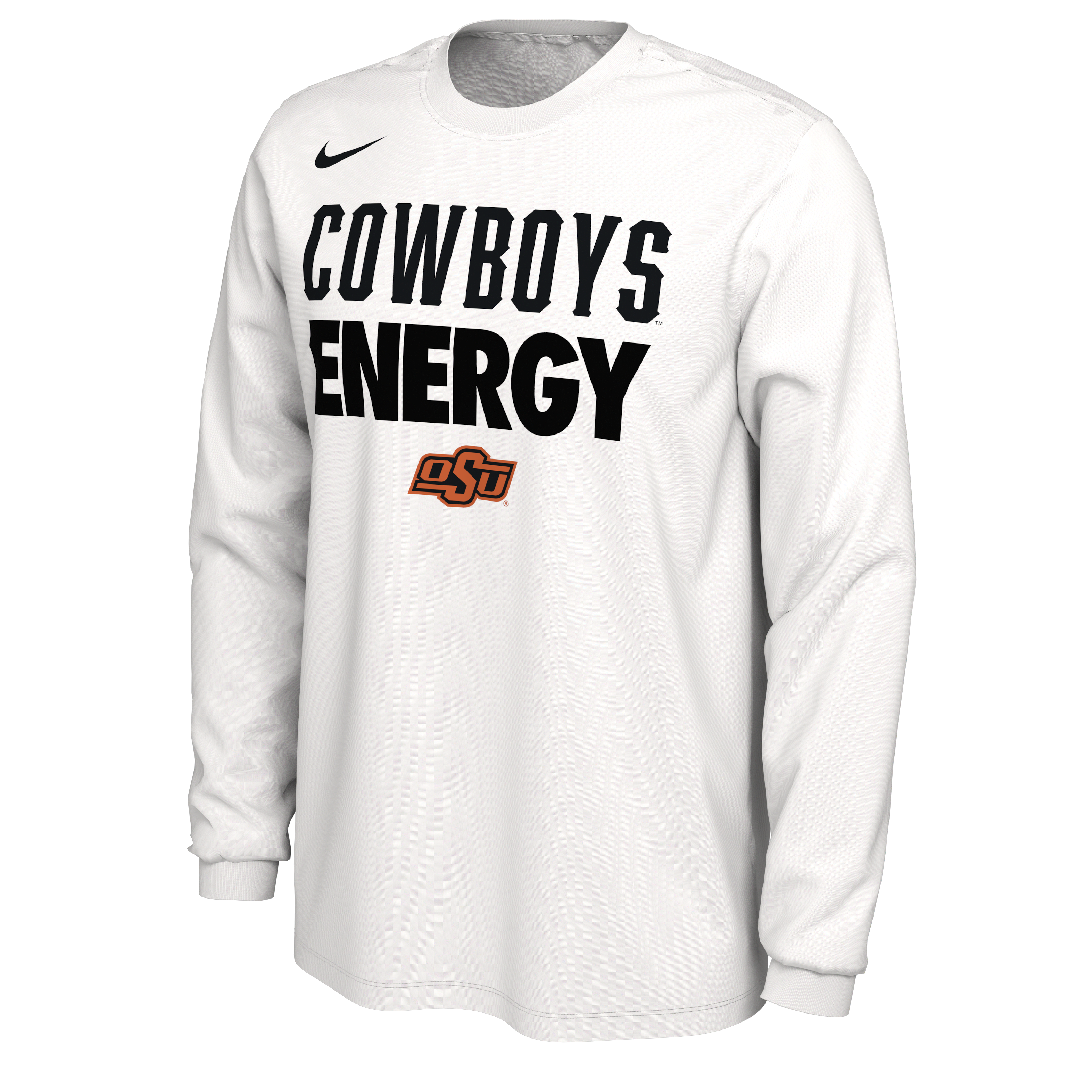 Oklahoma State Men's Nike College Long-Sleeve T-Shirt