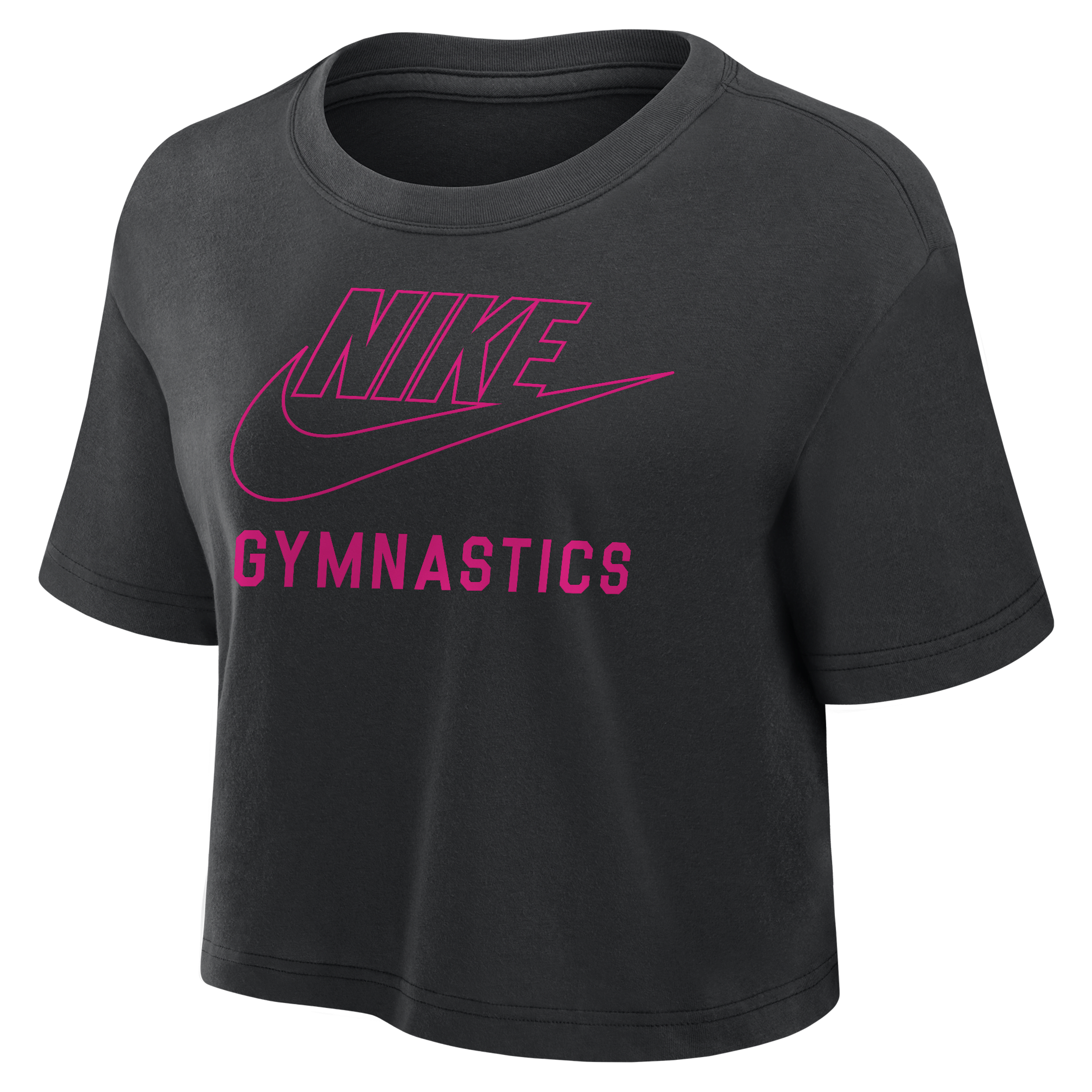 Nike Swoosh Women's Gymnastics Cropped T-Shirt