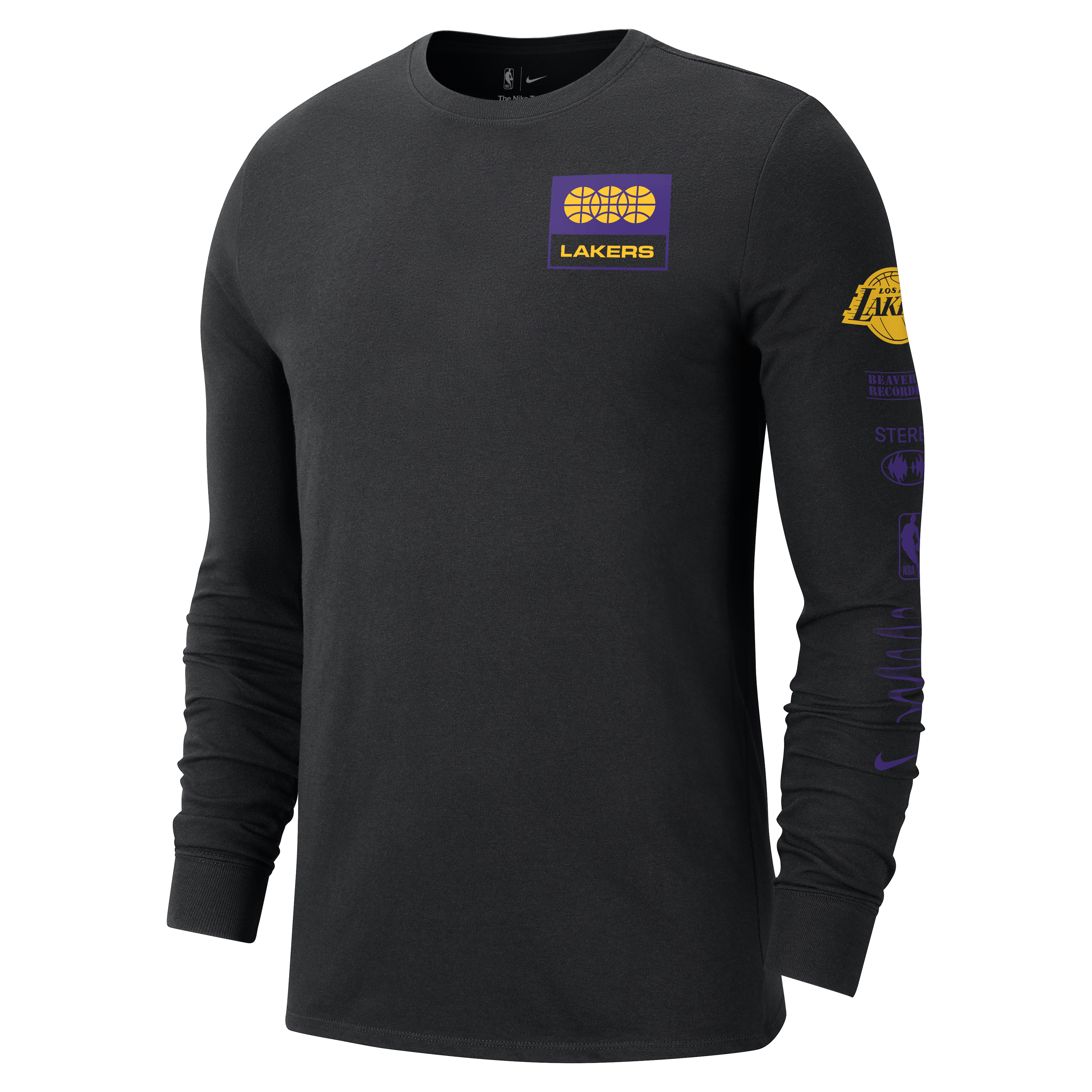 Los Angeles Lakers Essential Men's Nike NBA Long-Sleeve T-Shirt