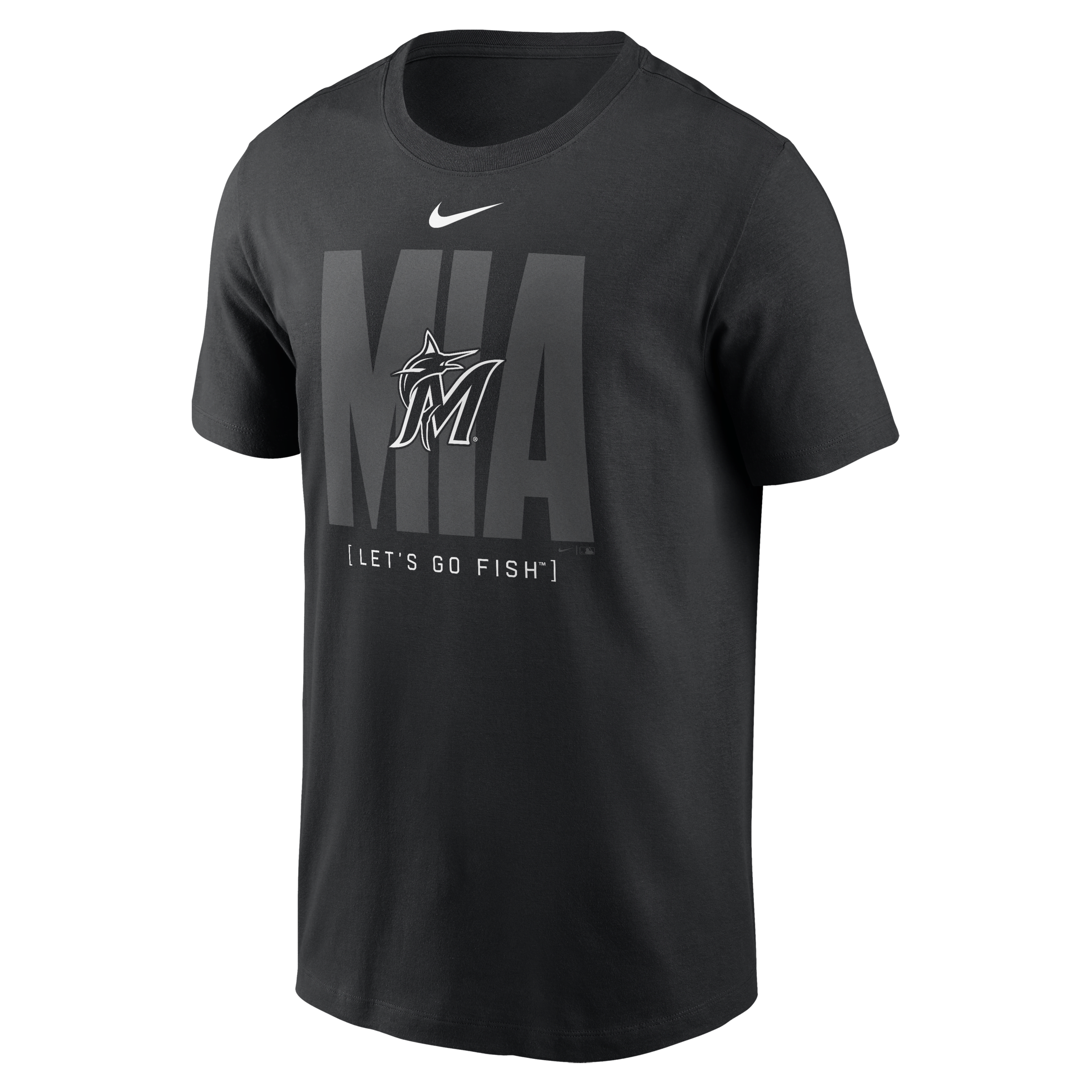 Miami Marlins Fuse Wordmark Men's Nike MLB T-Shirt