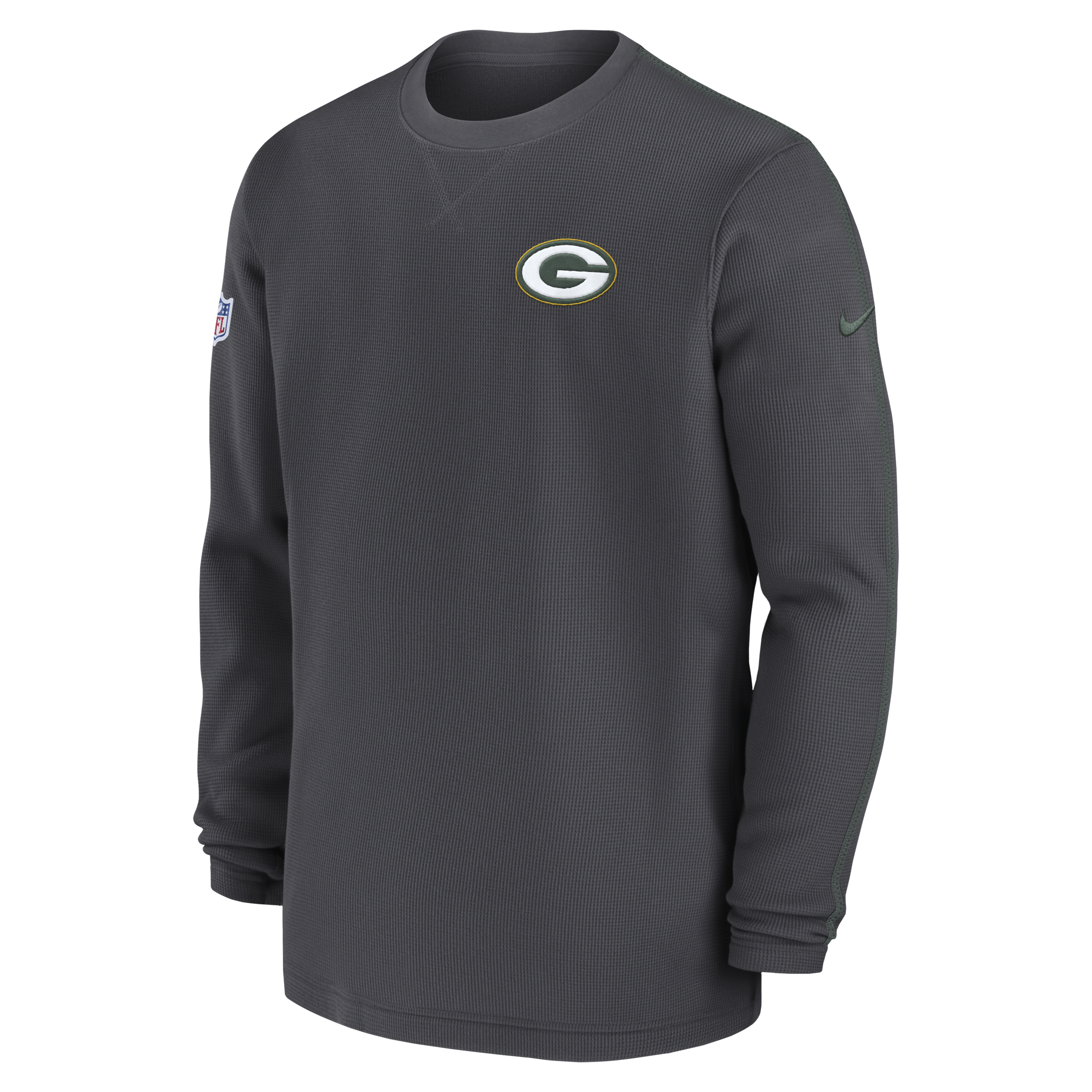 Green Bay Packers Sideline Coach Men’s Nike NFL Long-Sleeve Top