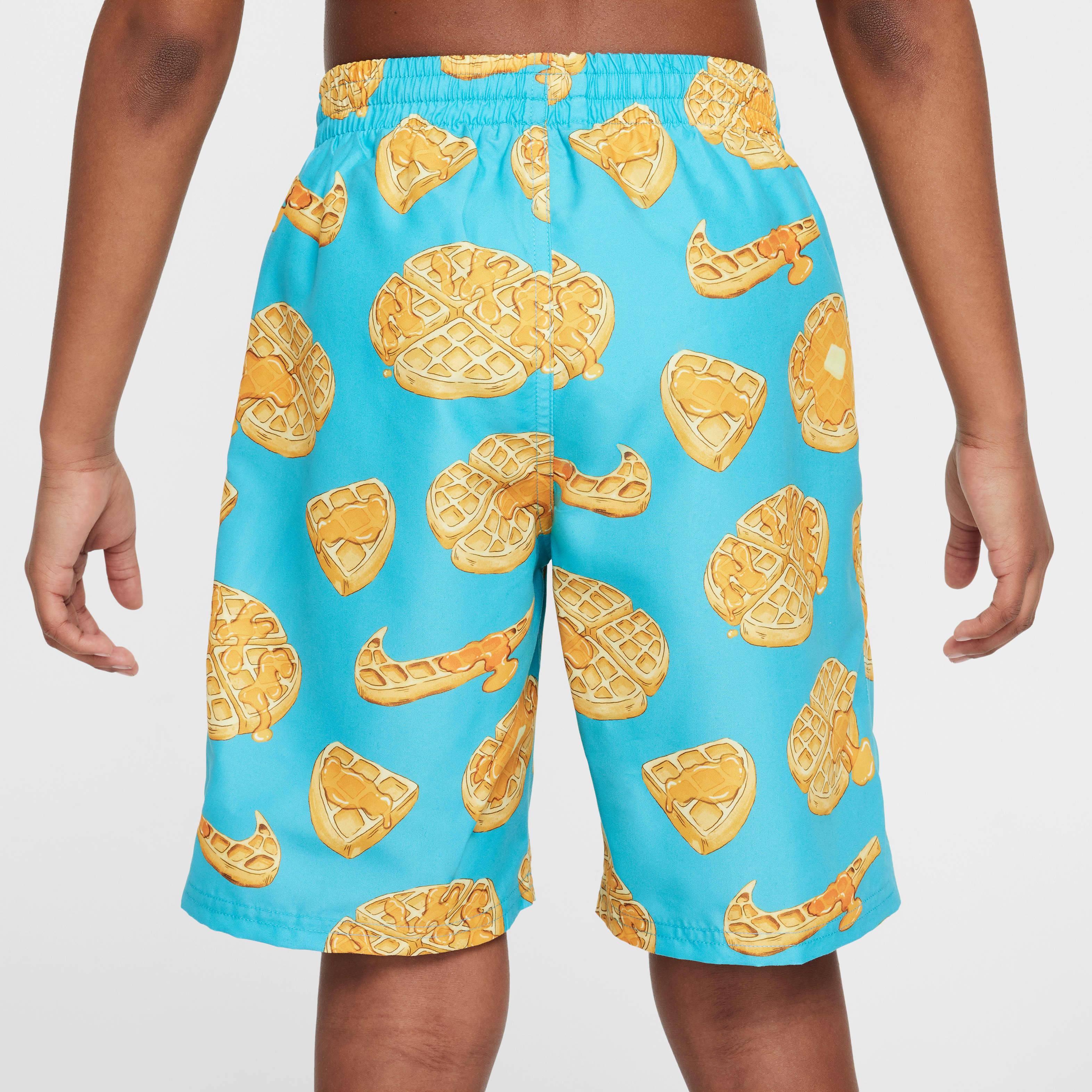 Nike Swim Breaker Big Kids' (Boys') 7" Brief-Lined Volley Shorts