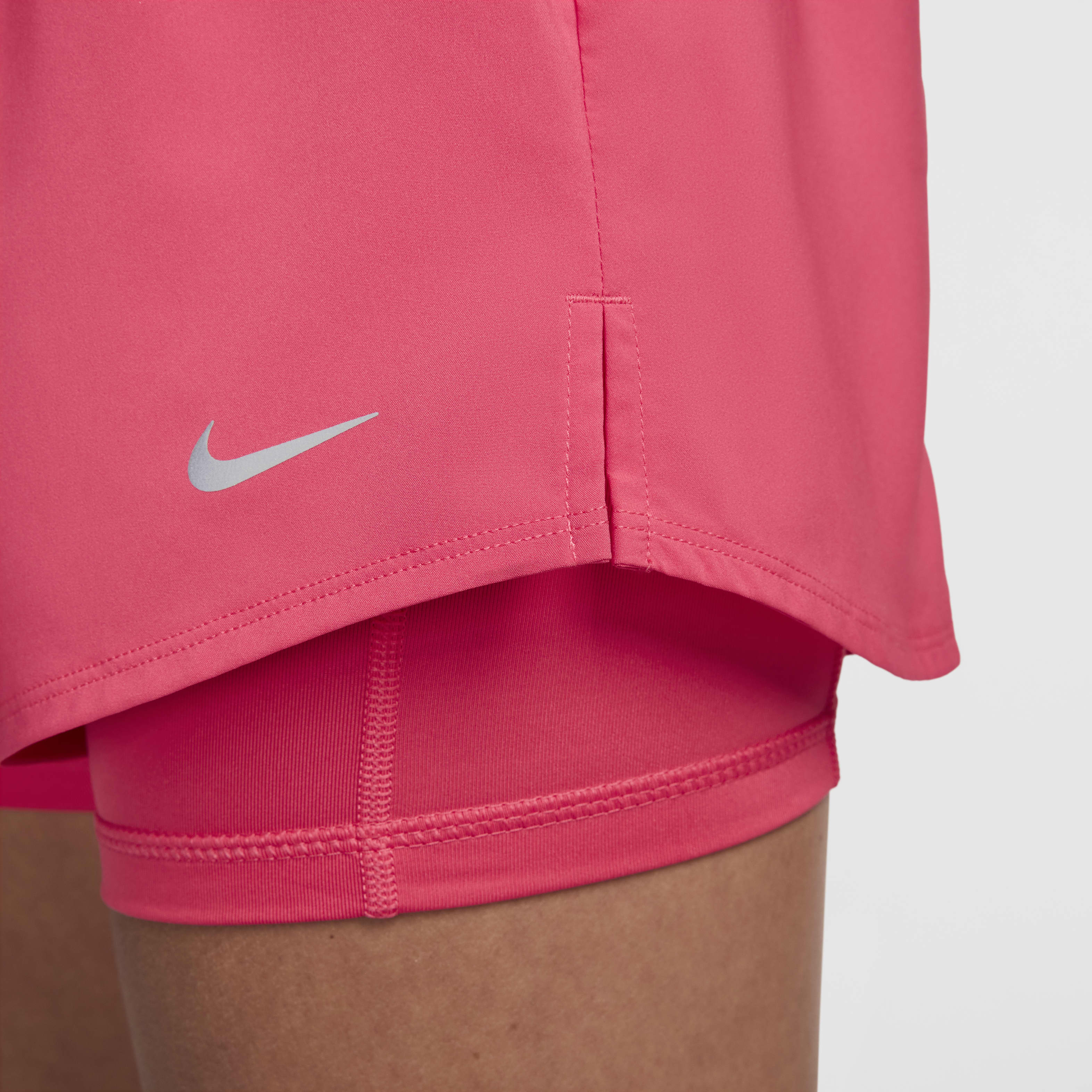 Nike One Women's Dri-FIT High-Waisted 3" 2-in-1 Shorts