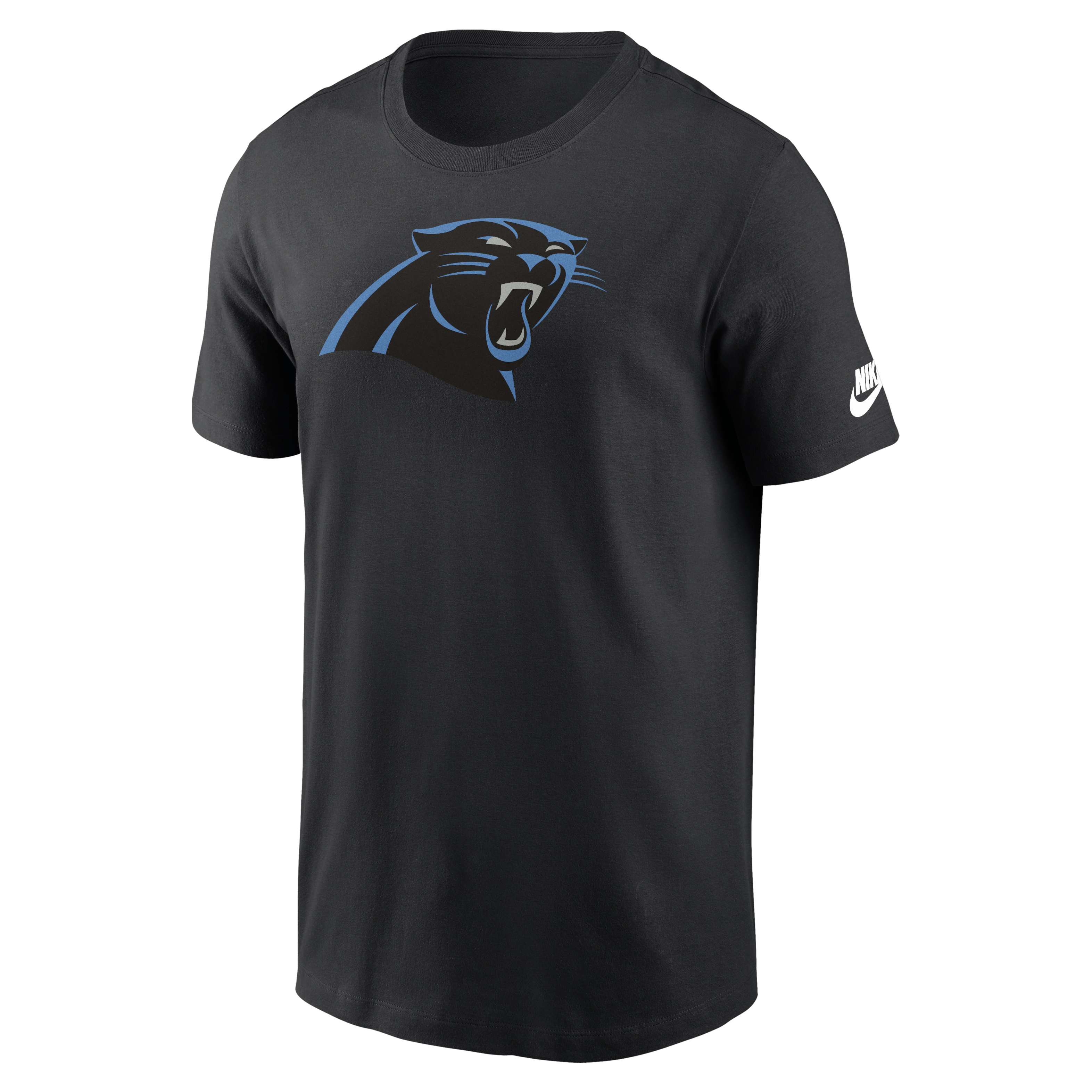 Carolina Panthers Primetime Wordmark Essential Men's Nike NFL T-Shirt