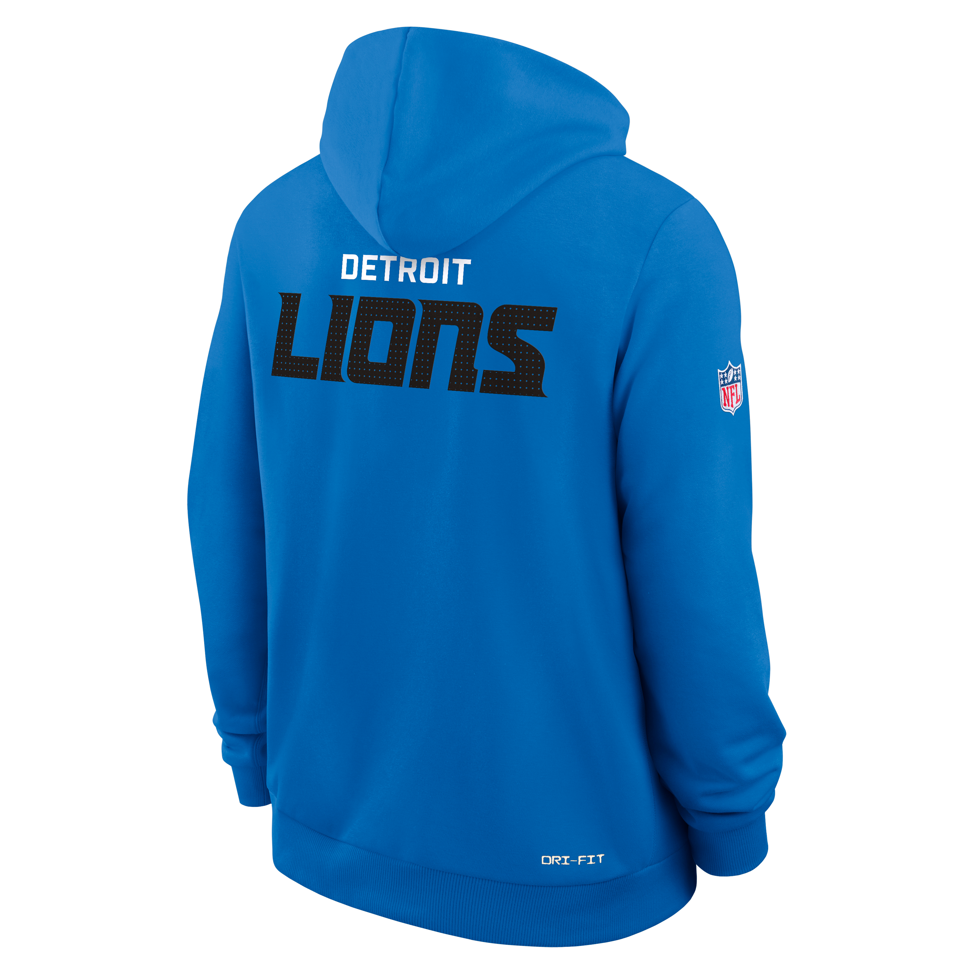 Detroit Lions Initial Home Sideline Men's Nike Dri-FIT NFL Pullover Hoodie