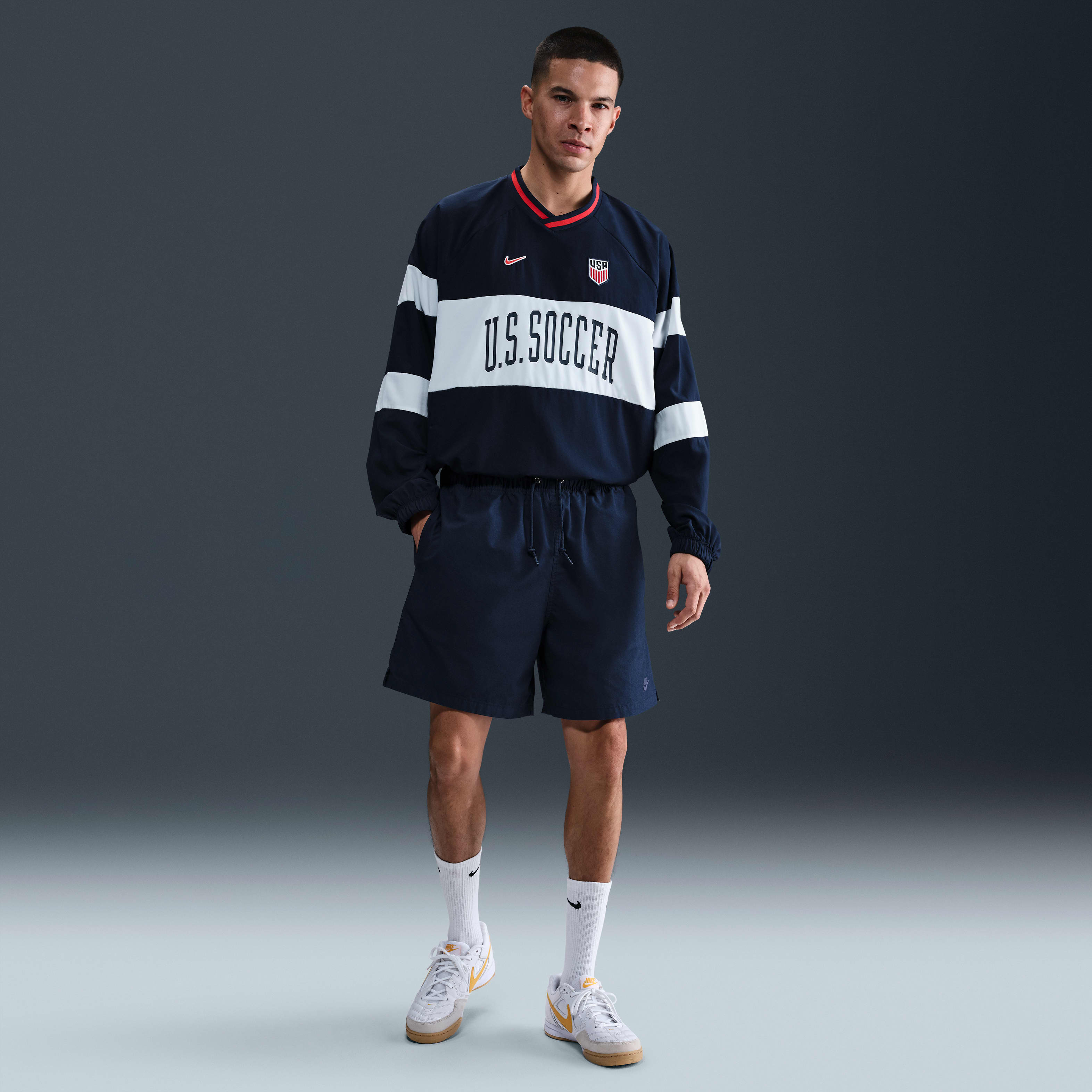 USMNT Academy Men's Nike Dri-FIT Soccer Shell Top