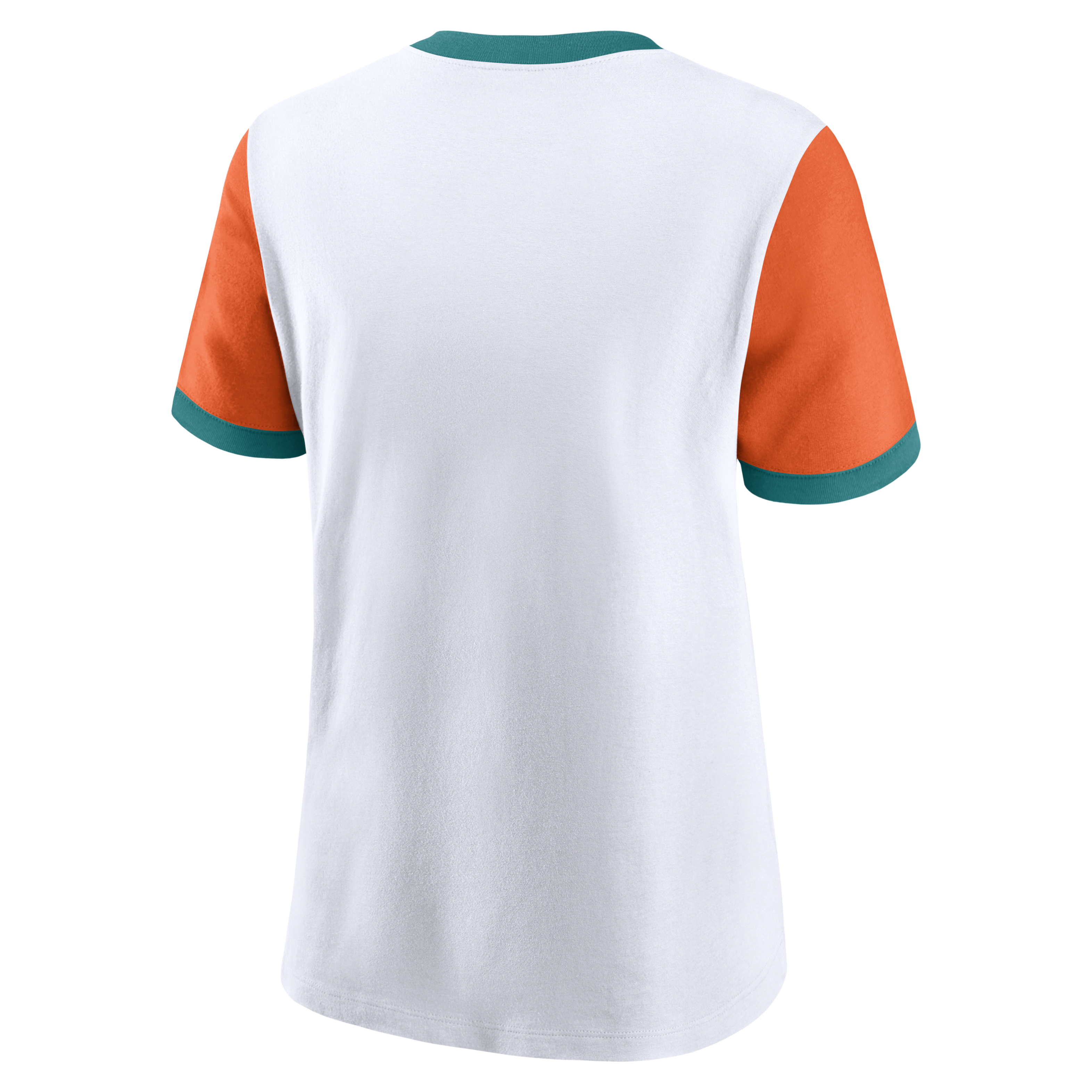 Miami Dolphins Rewind Women's Nike NFL Ringer T-Shirt