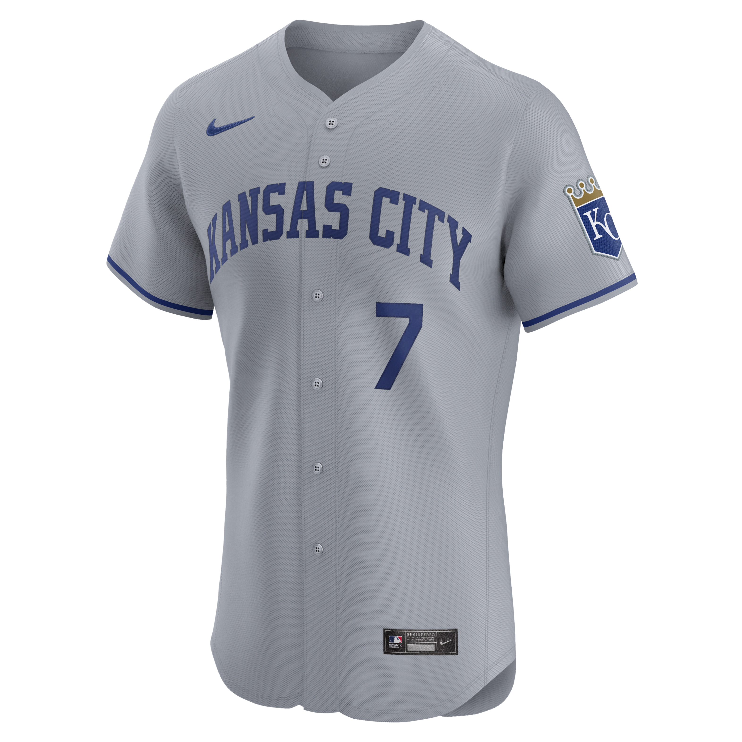 Bobby Witt Jr. Kansas City Royals Men's Nike Dri-FIT ADV MLB Elite Jersey