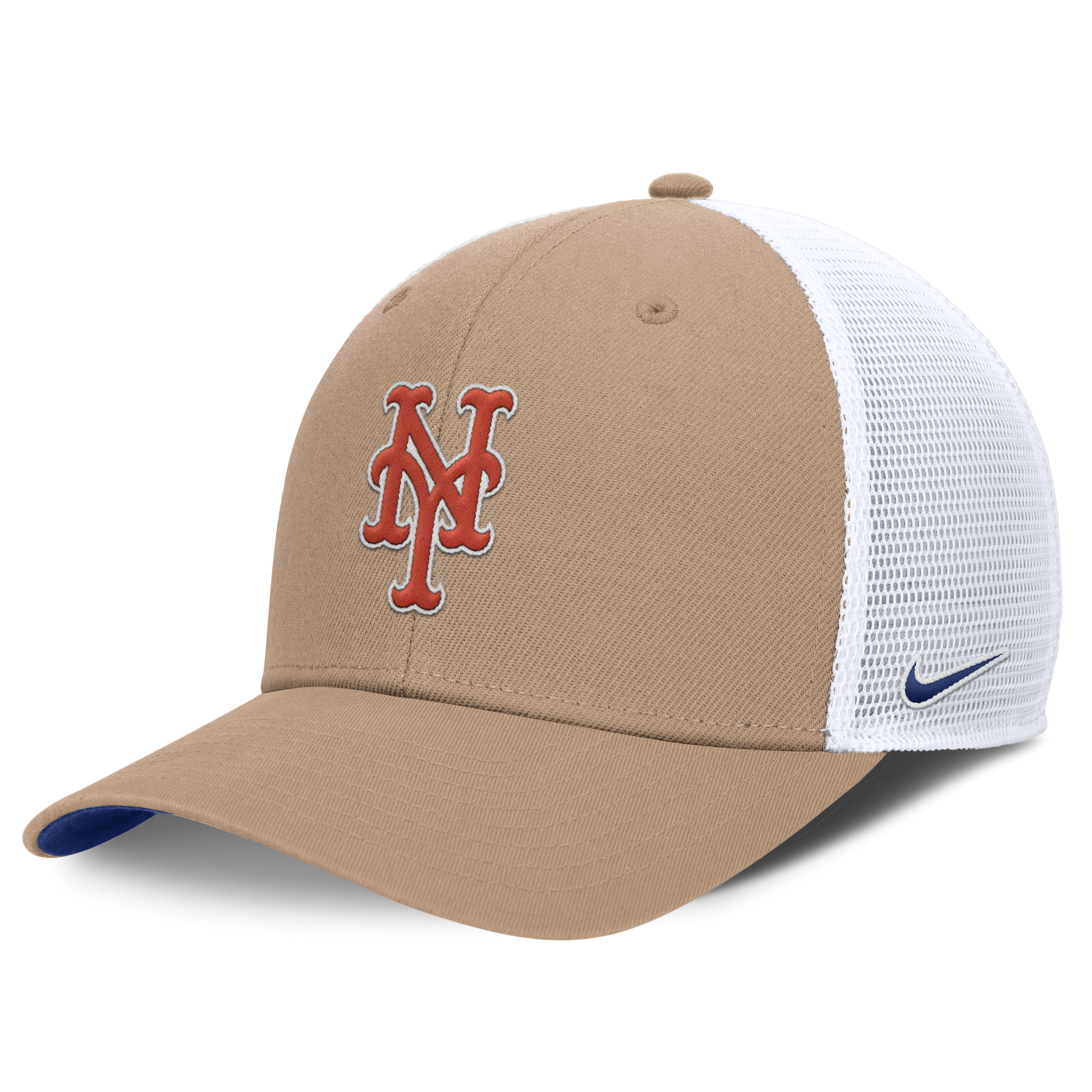 New York Mets Hemp Rise Men's Nike MLB Trucker Adjustable Hat