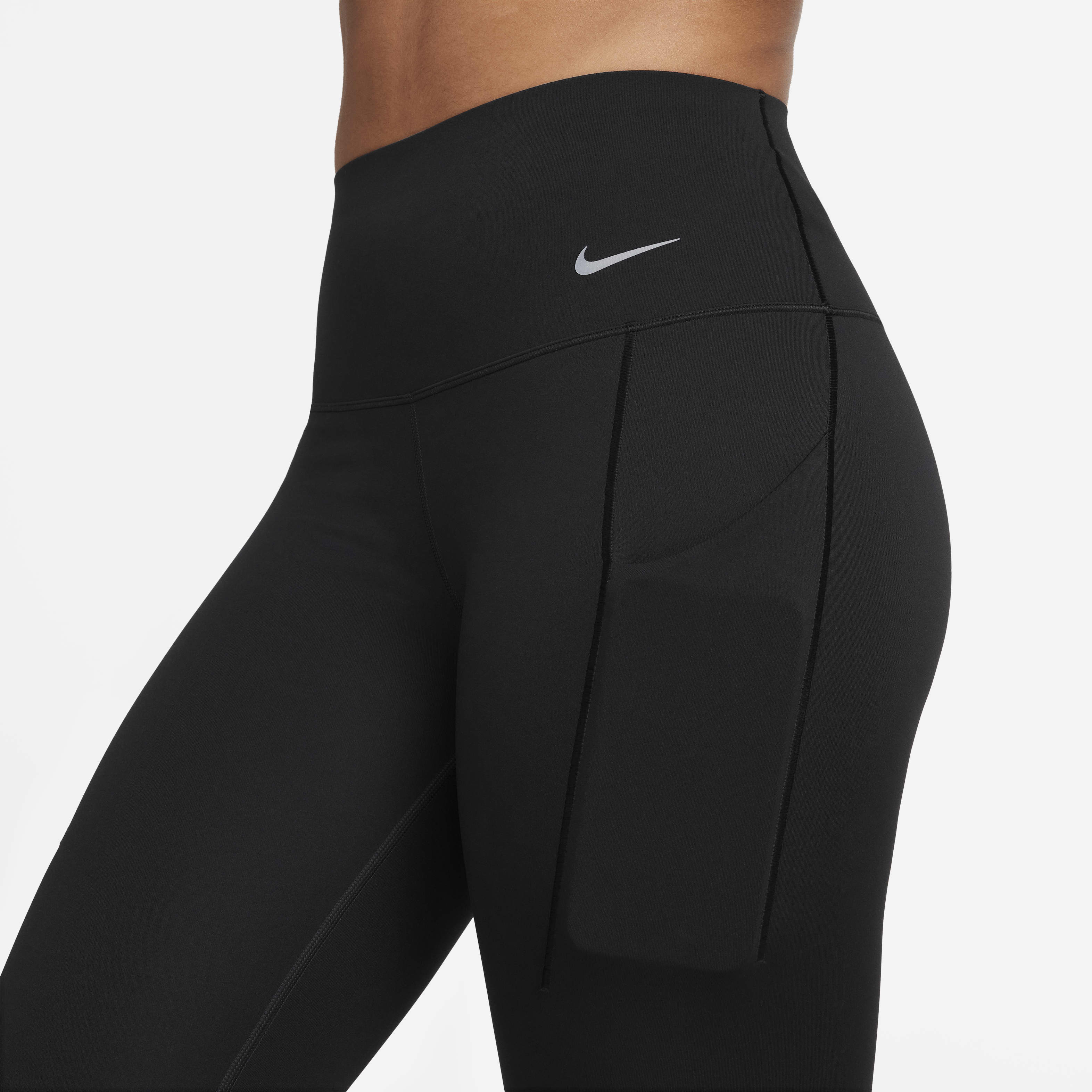 Nike Universa Women's Medium-Support High-Waisted Cropped Leggings with Pockets