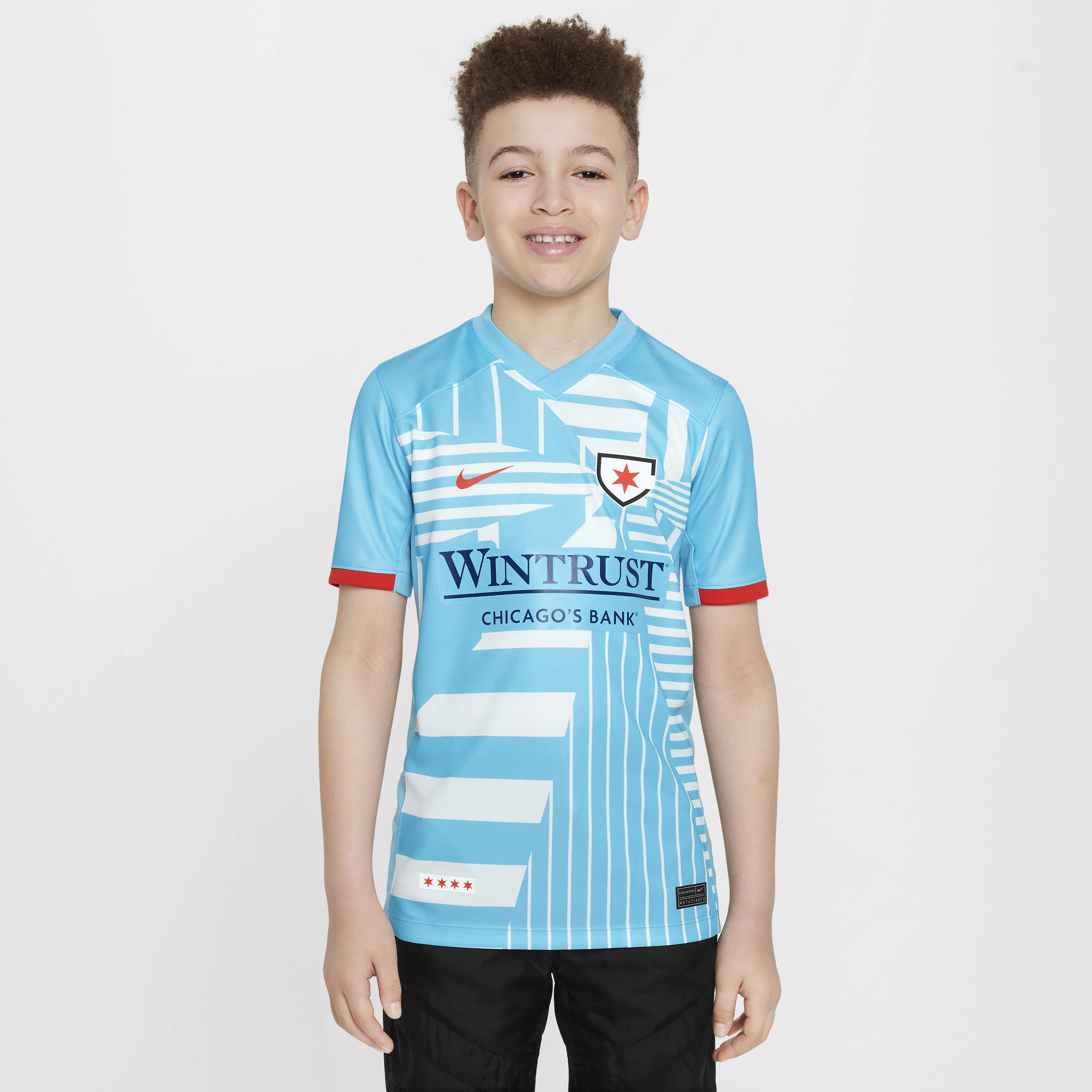 San Diego Wave FC 2024 Stadium Primary Big Kids' Nike Dri-FIT NWSL Replica Jersey