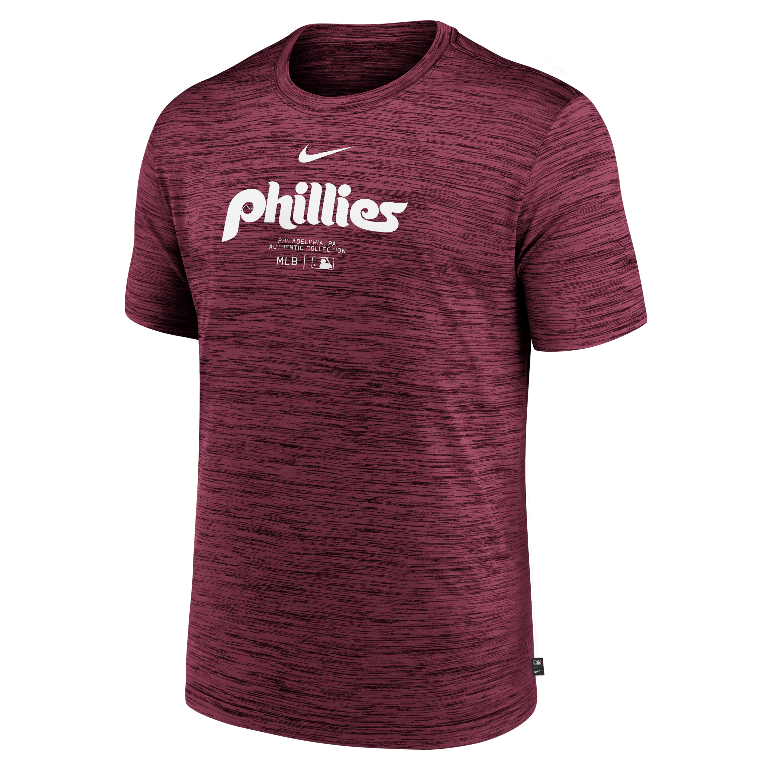 Philadelphia Phillies Authentic Collection Practice Velocity Men's Nike Dri-FIT MLB T-Shirt