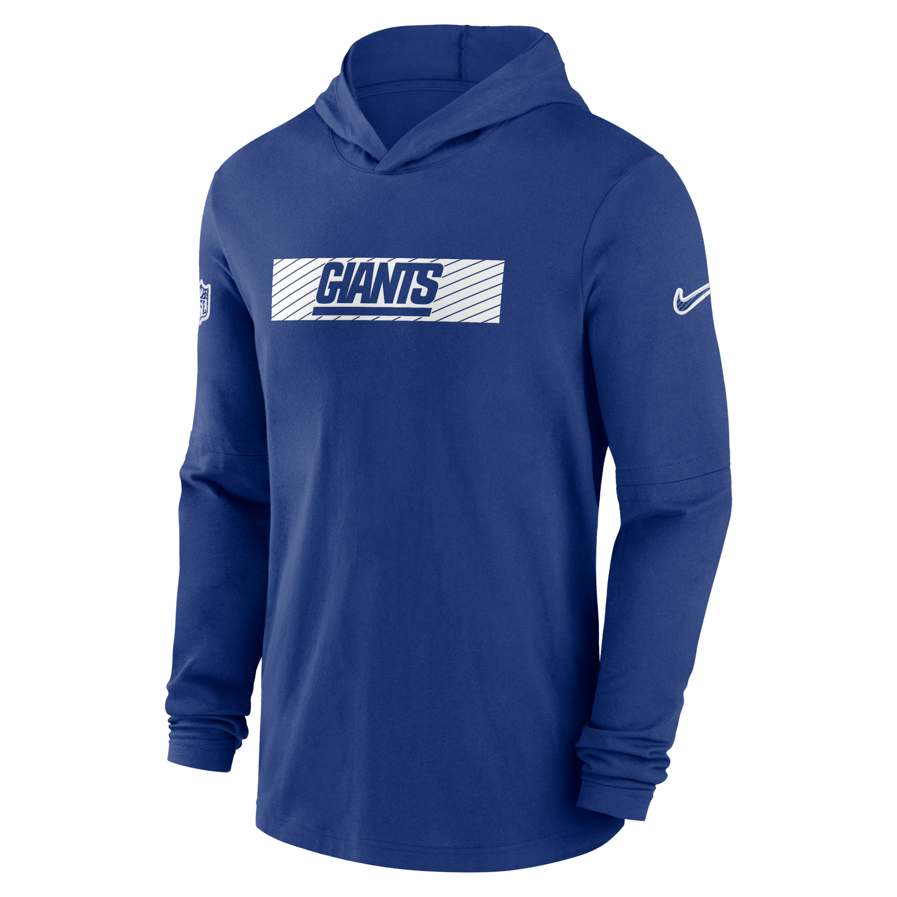 New York Giants Sideline Men's Nike Dri-FIT NFL Long-Sleeve Hooded Top