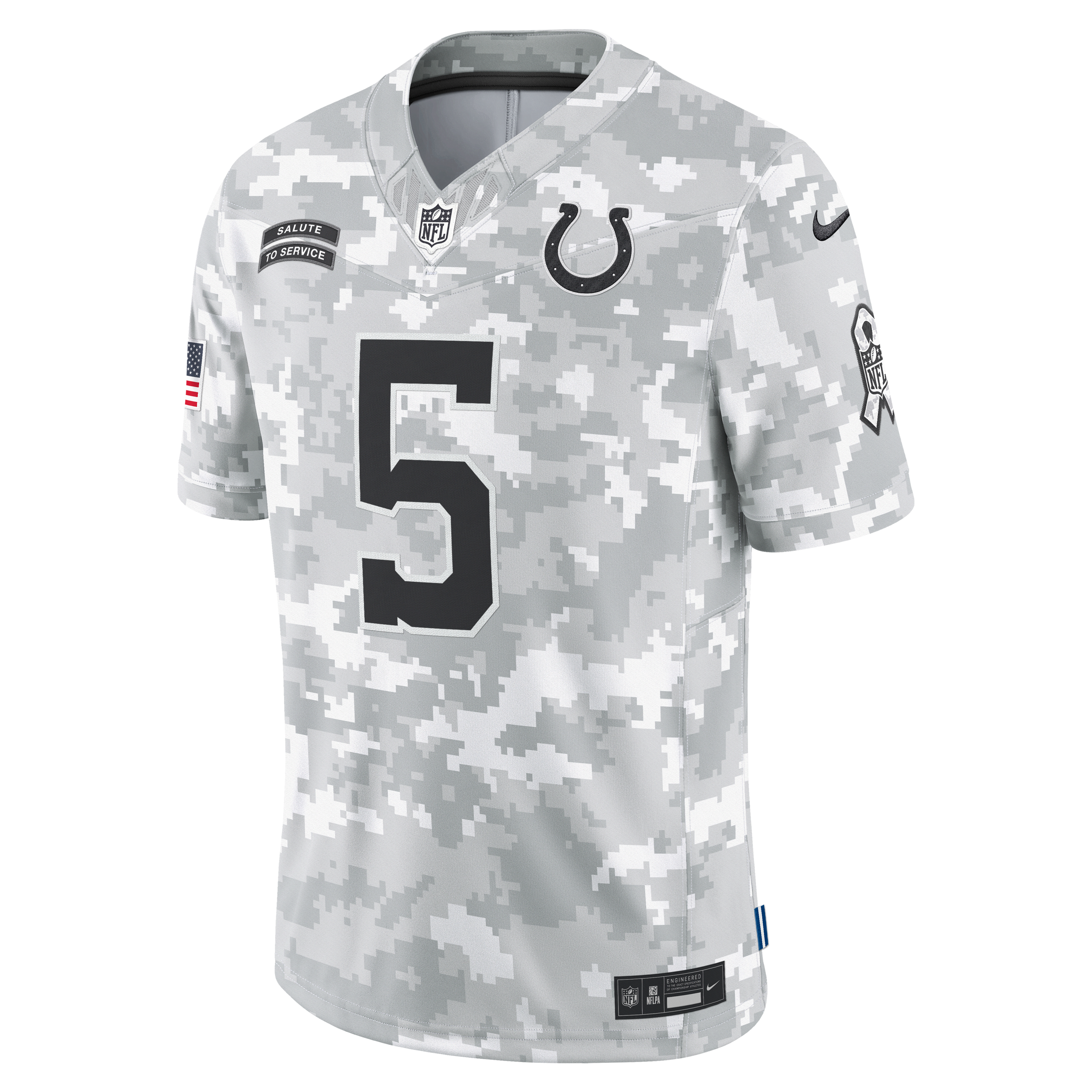 Anthony Richardson Indianapolis Colts Salute to Service Men's Nike Dri-FIT NFL Limited Jersey