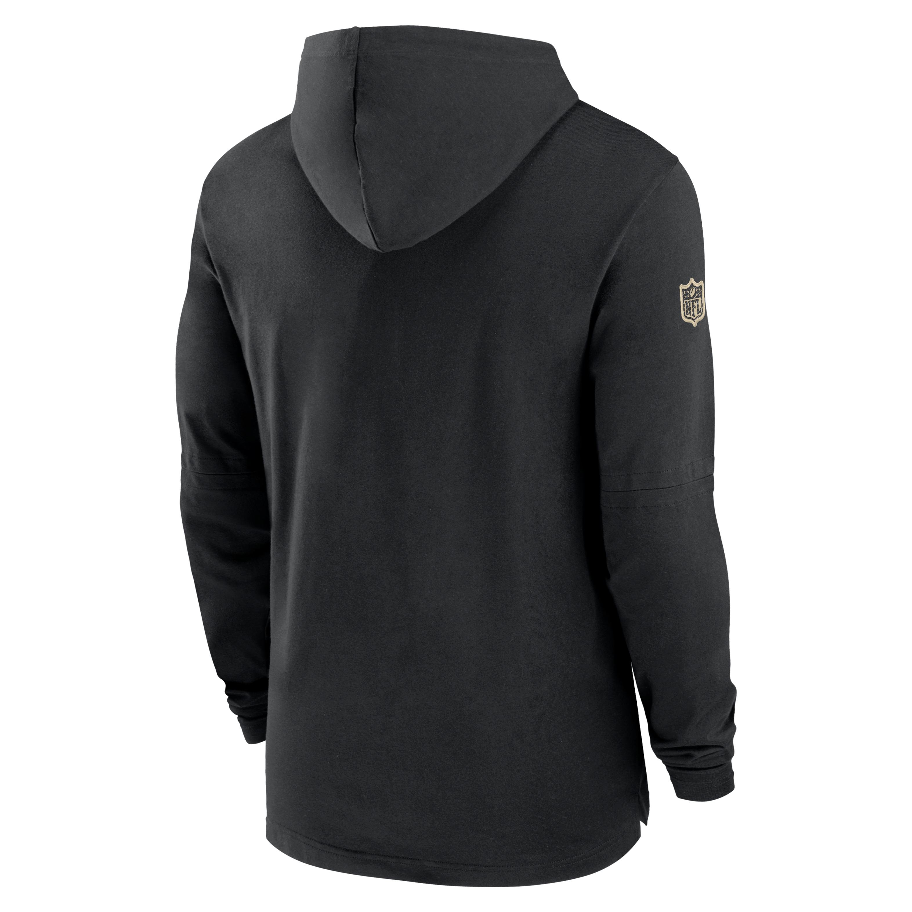 New Orleans Saints Sideline Men's Nike Dri-FIT NFL Long-Sleeve Hooded Top