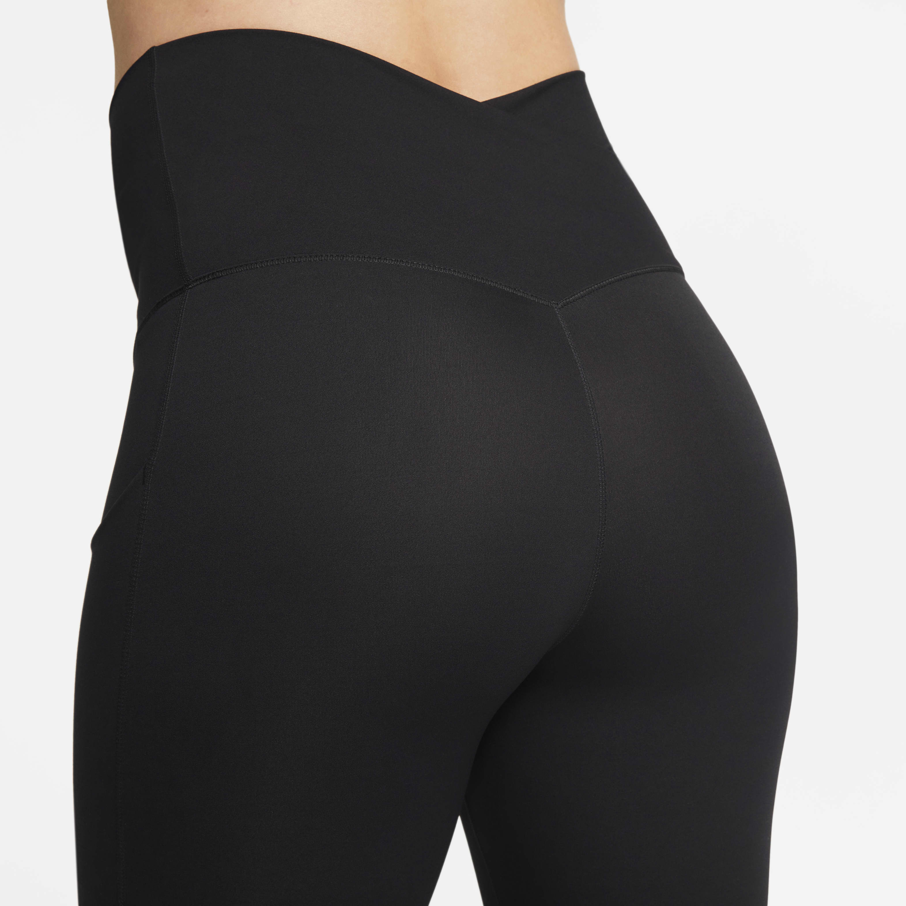 Nike Zenvy (M) Women's Gentle-Support High-Waisted 7/8 Leggings with Pockets (Maternity)