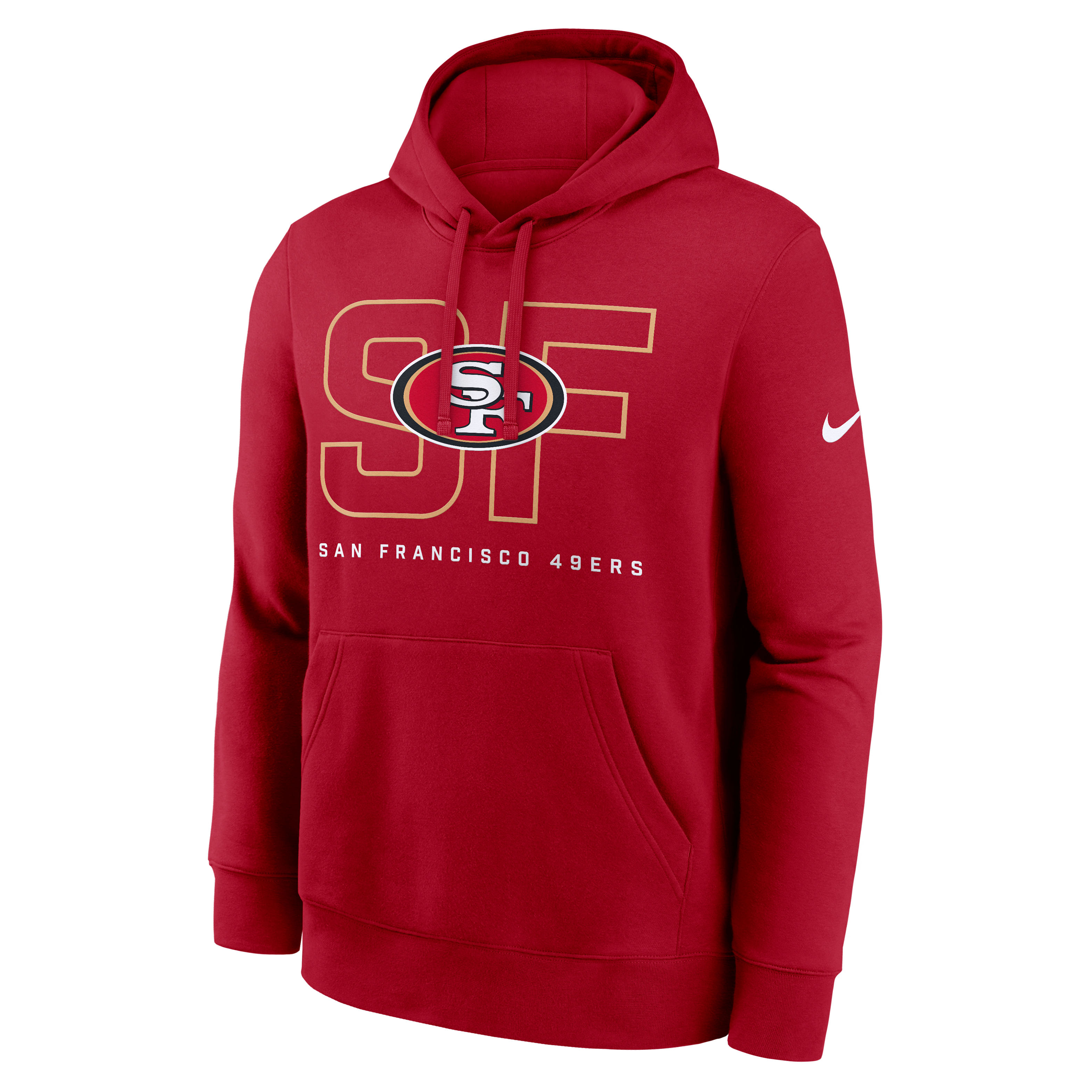 San Francisco 49ers Busted Play Club Men's Nike NFL Pullover Hoodie