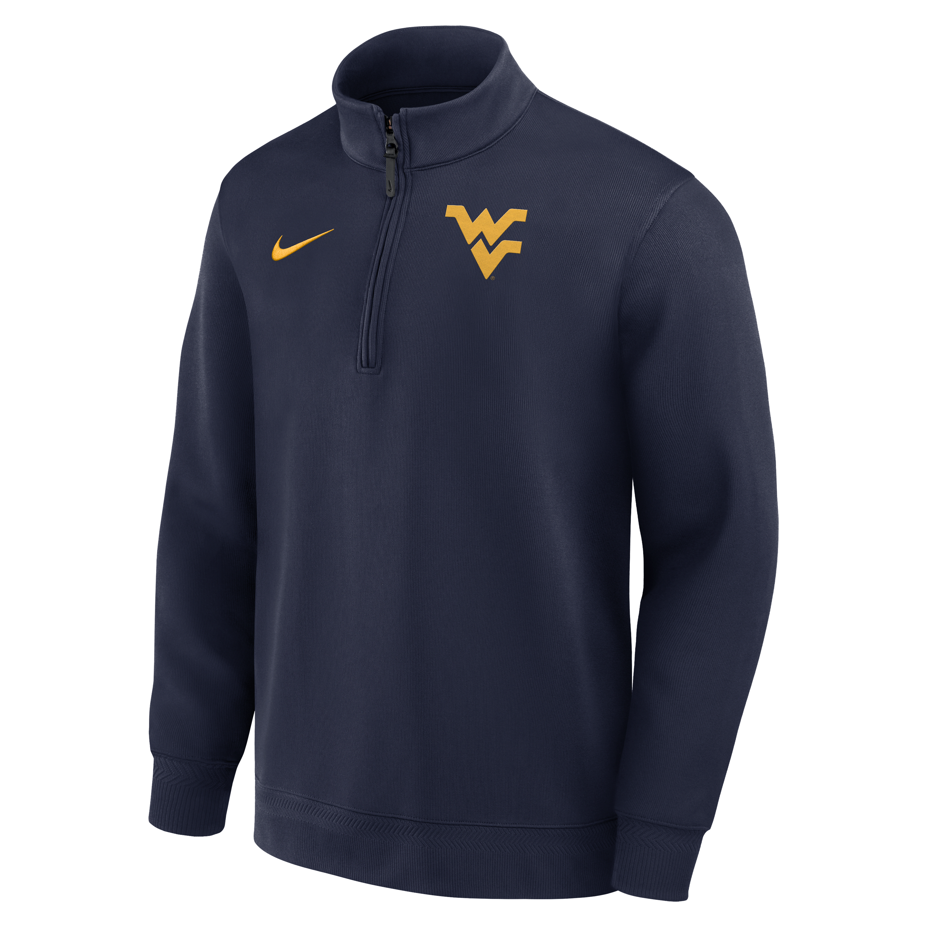 West Virginia Coaches Men's Nike Dri-FIT College Long-Sleeve 1/2-Zip Top