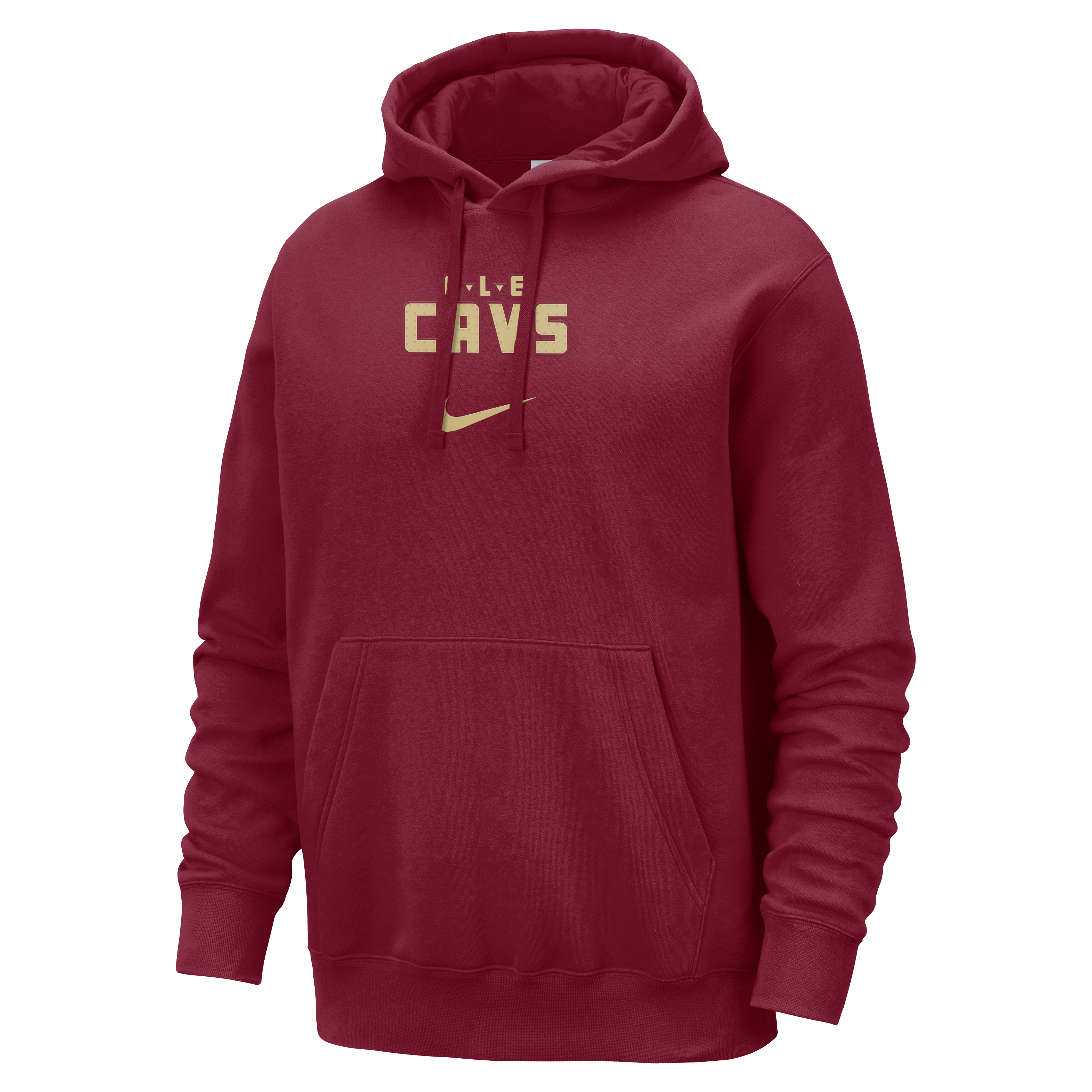 Cleveland Cavaliers Club Fleece City Edition Men's Nike NBA Pullover Hoodie