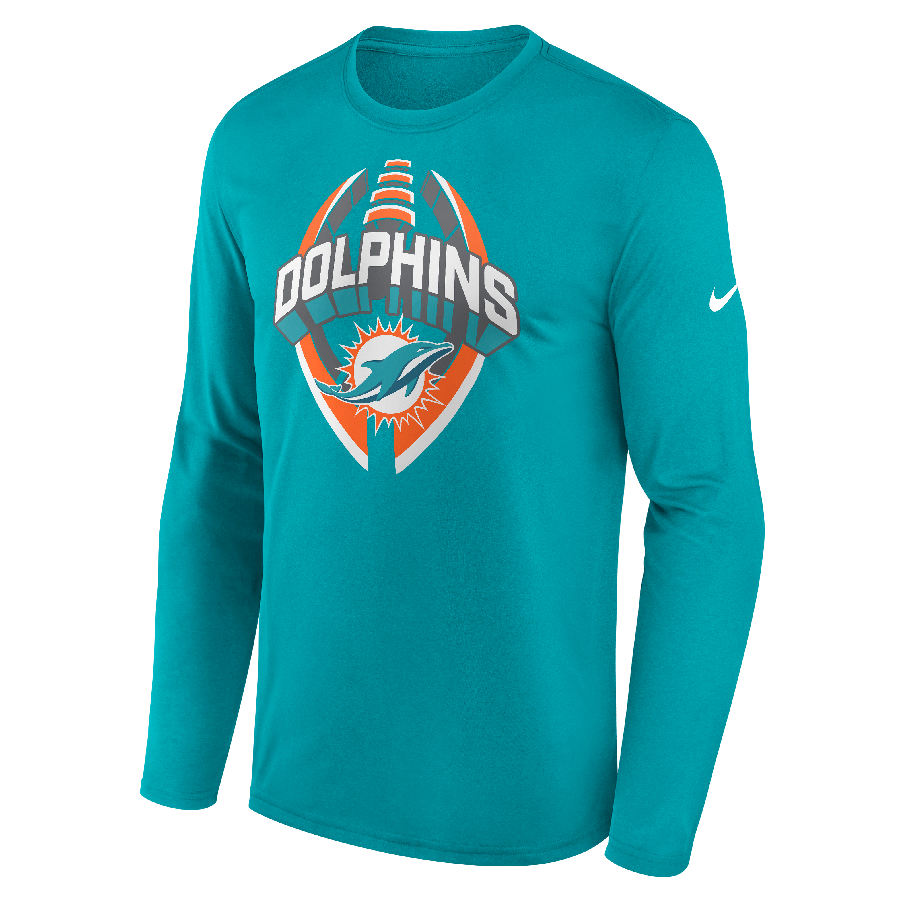 Miami Dolphins Legend Icon Men's Nike Dri-FIT NFL Long-Sleeve T-Shirt