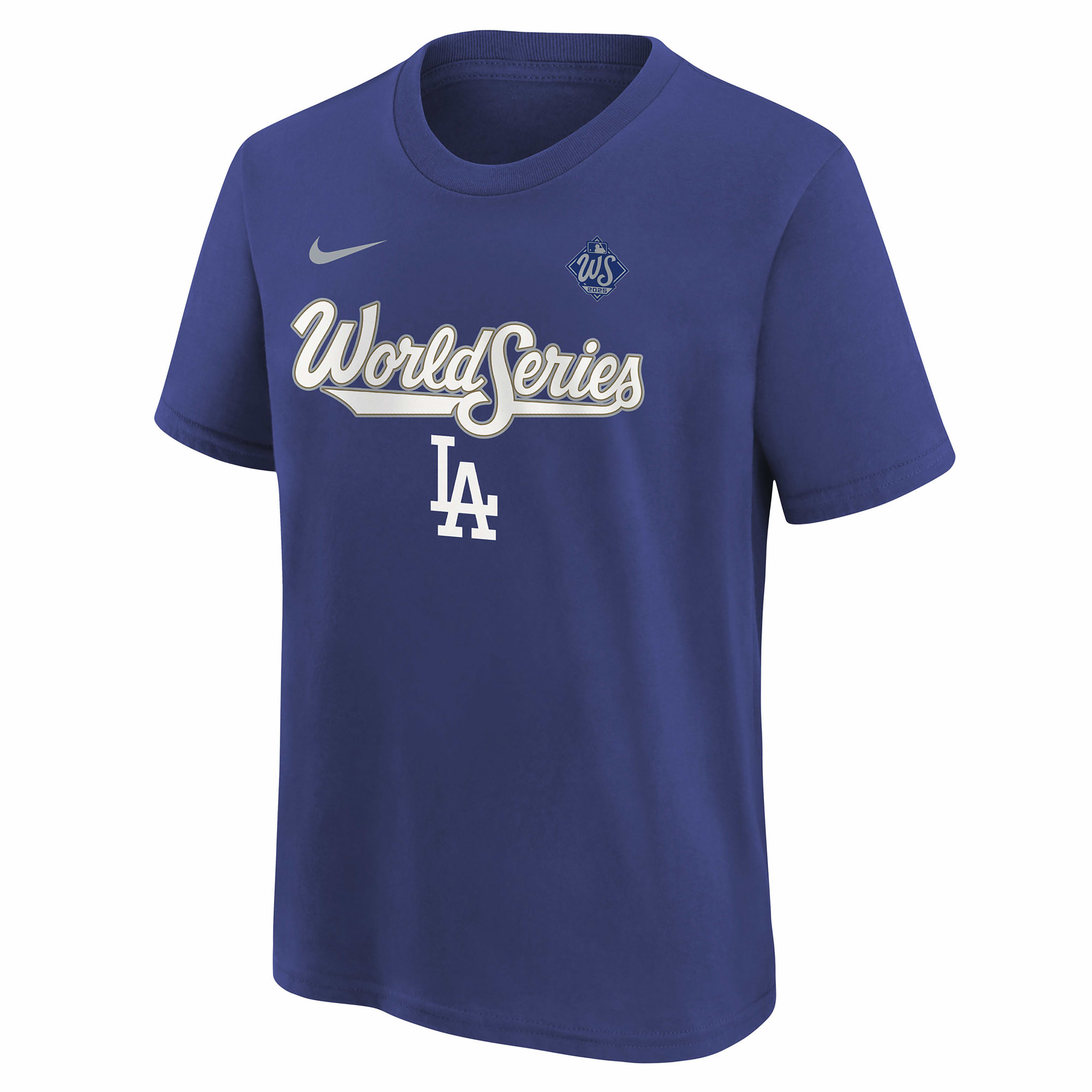 Los Angeles Dodgers 2025 World Series Participant Big Kids' Nike MLB Short-Sleeve T-Shirt