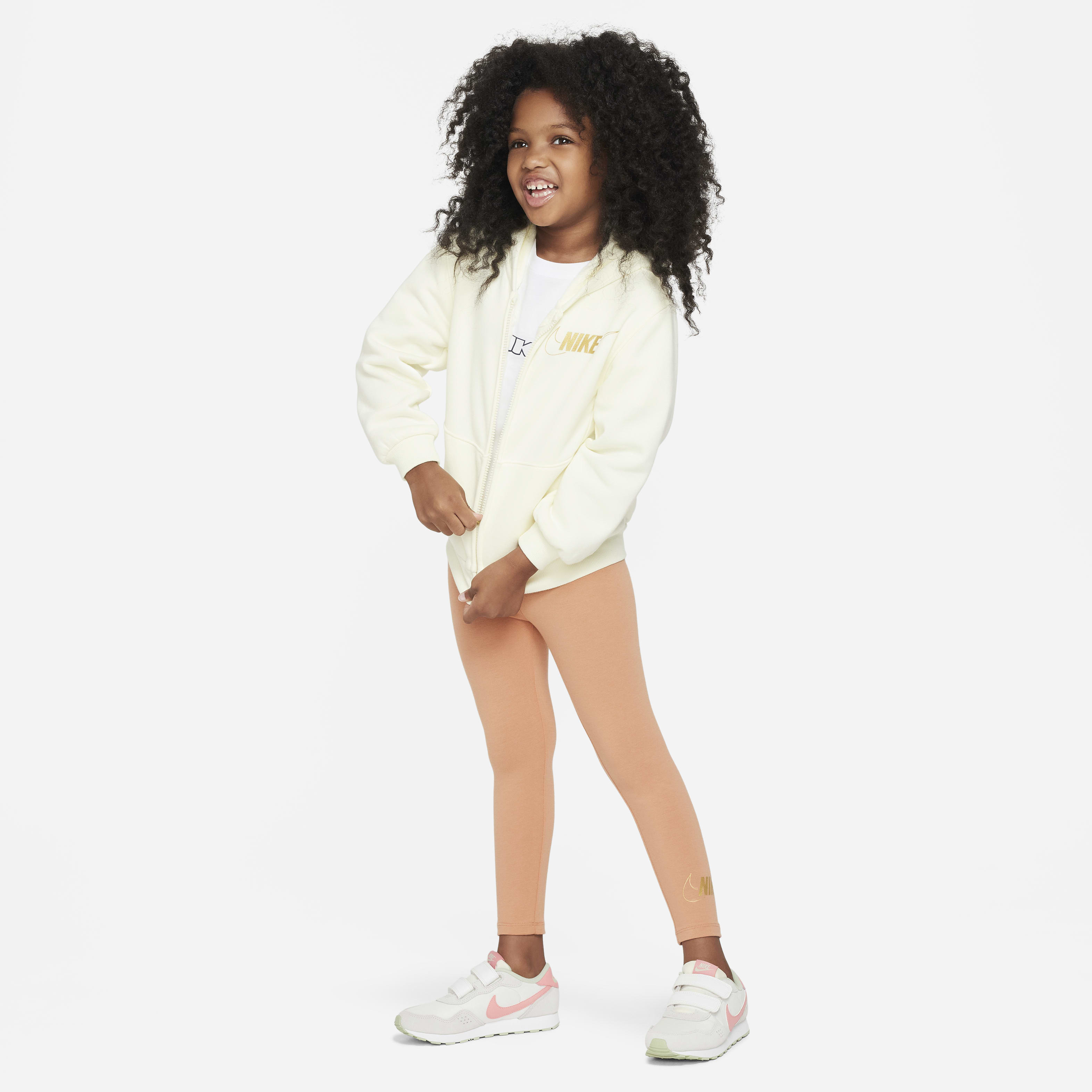 Nike Shine Full-Zip and Leggings Set Baby 2-Piece Hoodie