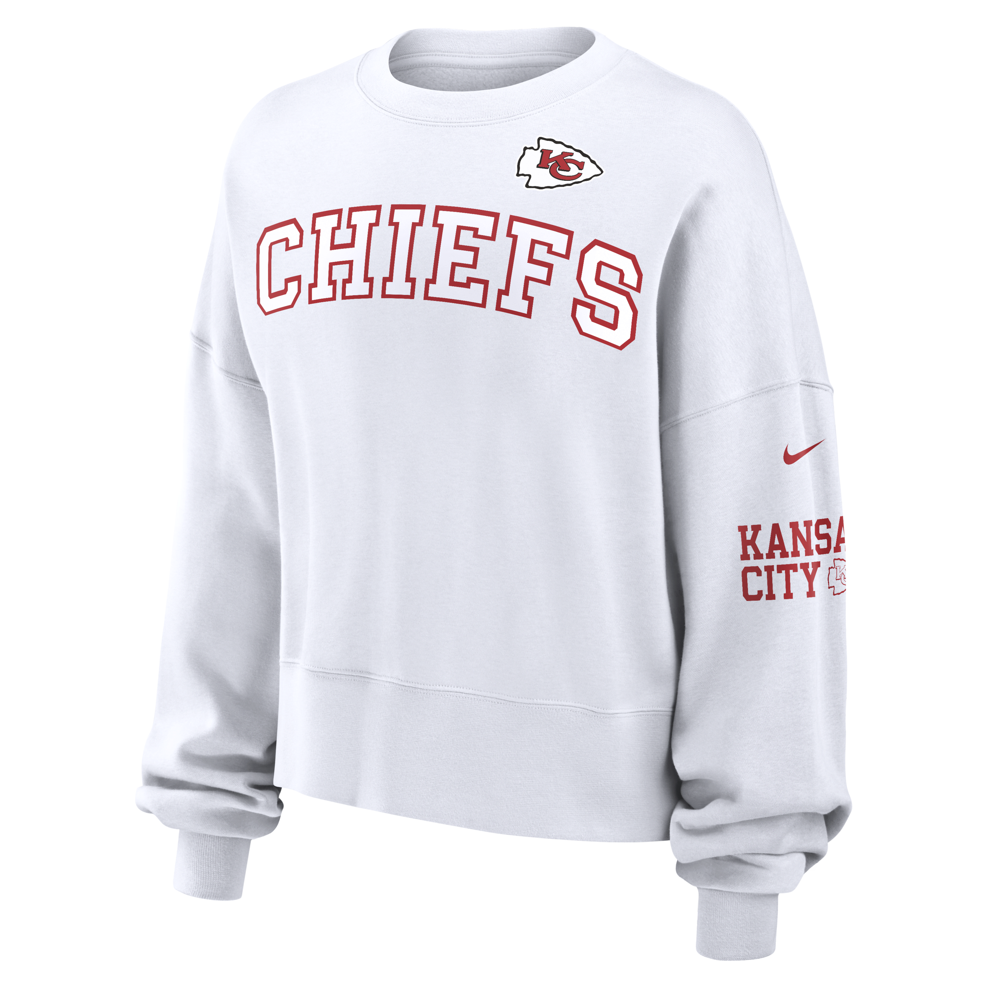 Kansas City Chiefs Women's Nike NFL Pullover Crew