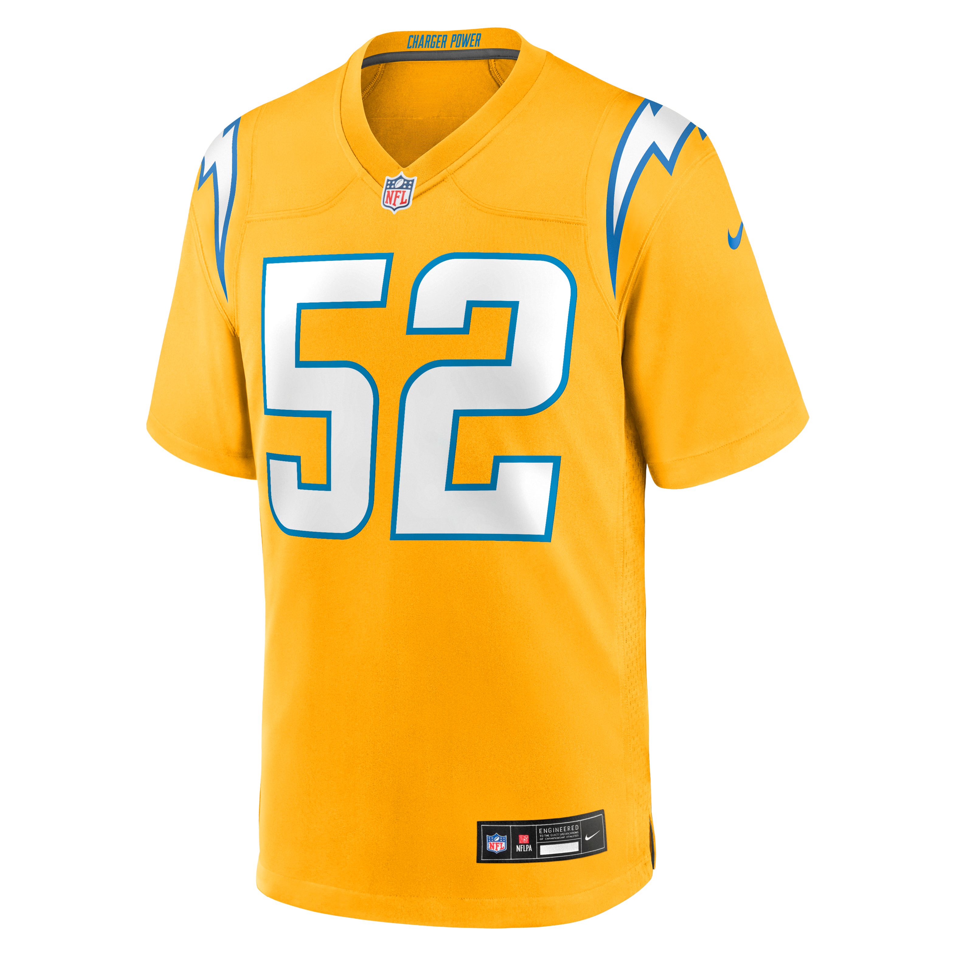 Derwin James Jr. Los Angeles Chargers Men's Nike NFL Game Jersey
