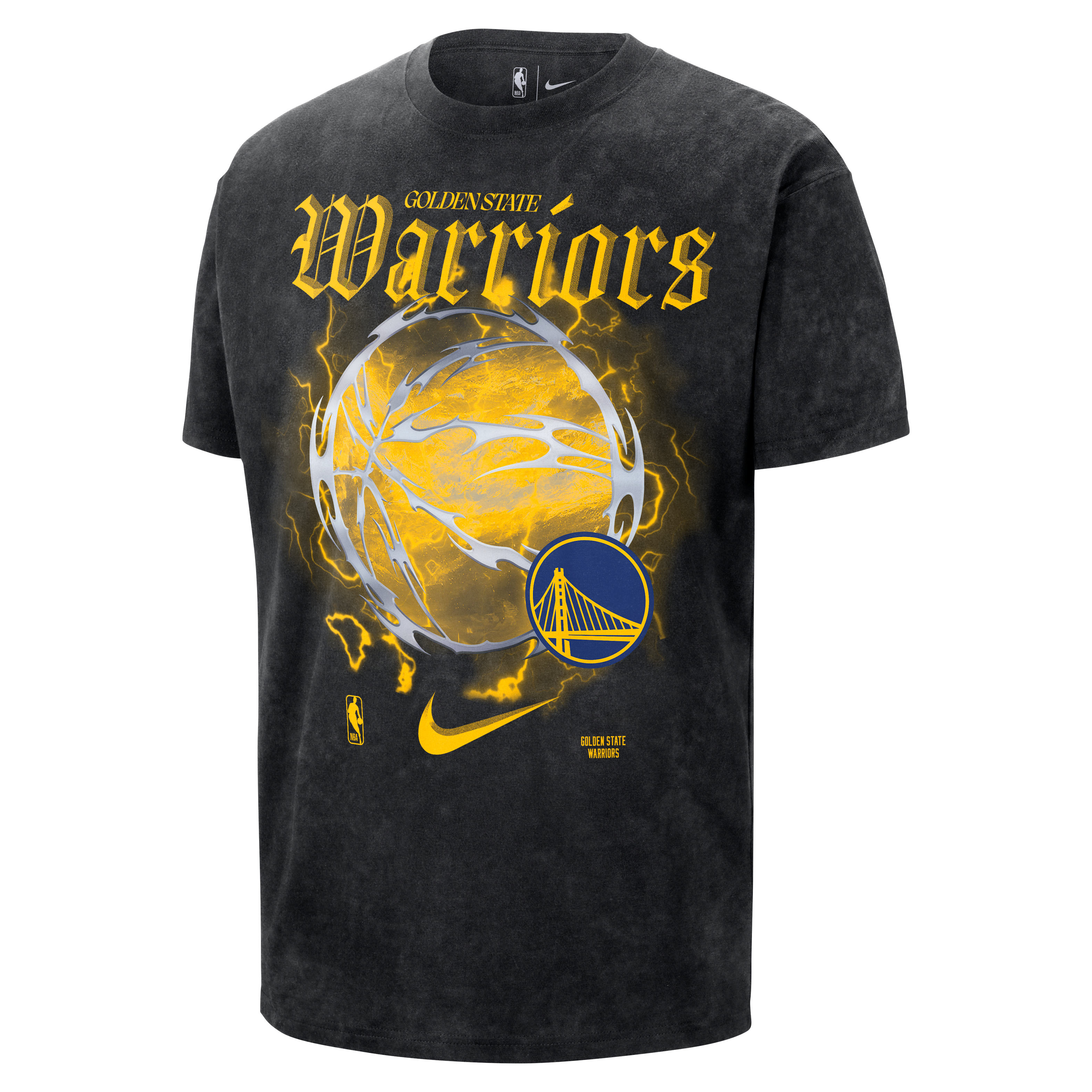 Golden State Warriors Courtside "Halloween" Men's Nike NBA Max90 T-Shirt