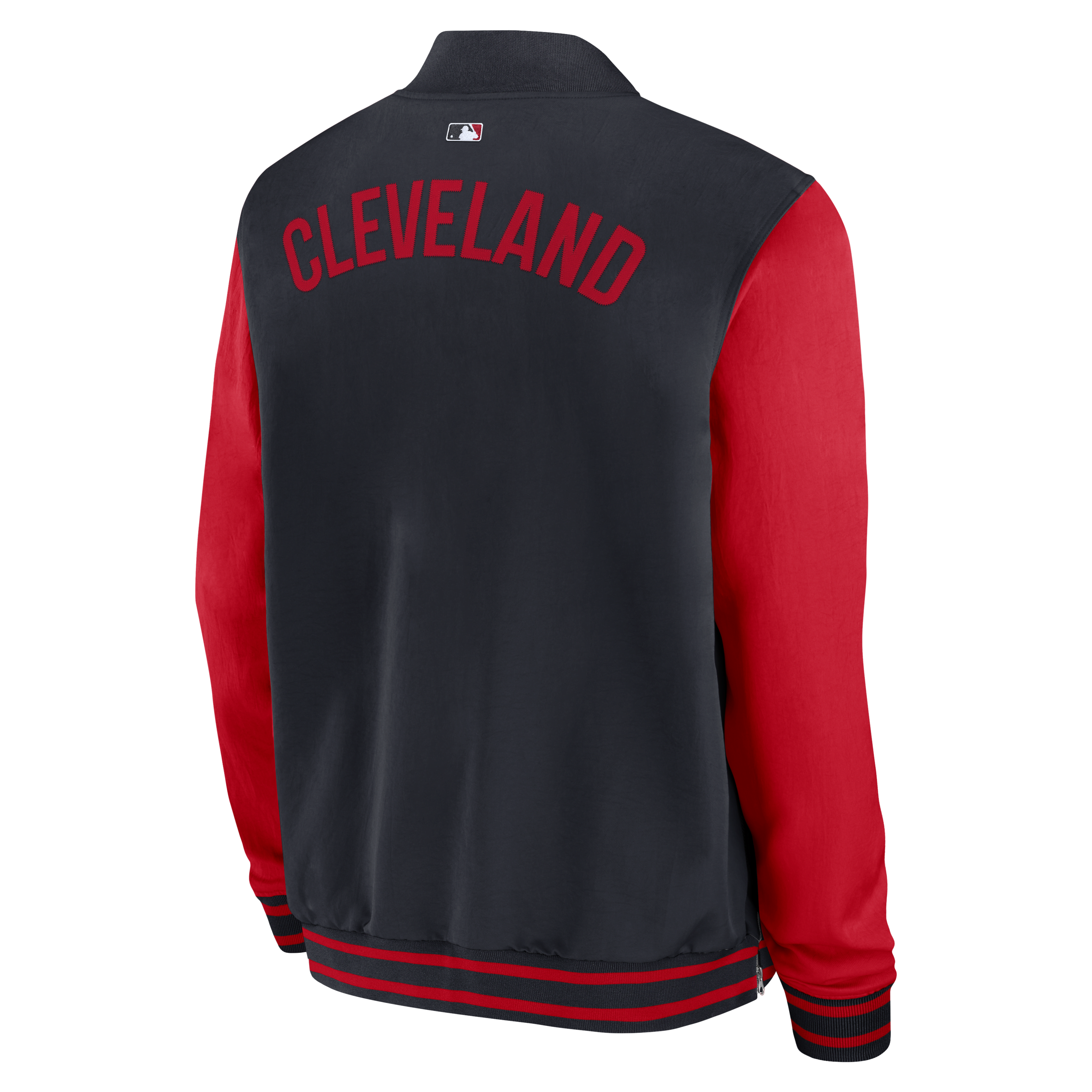 Cleveland Guardians Authentic Collection Dugout Men's Nike MLB Full-Zip Bomber Jacket