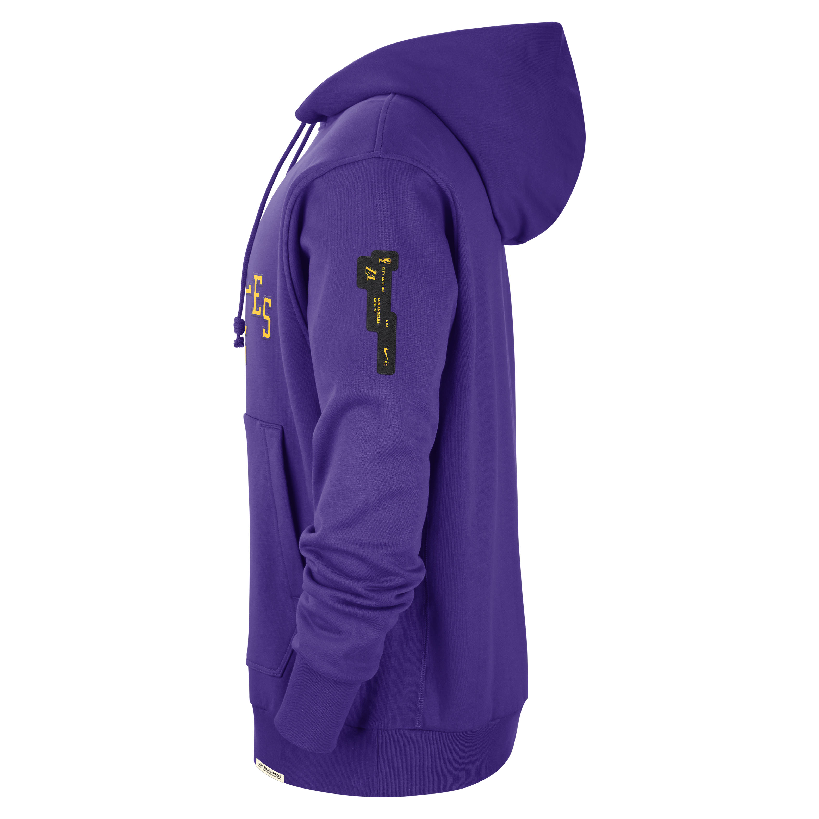 Los Angeles Lakers Standard Issue 2023/24 City Edition Men's Nike NBA Courtside Hoodie