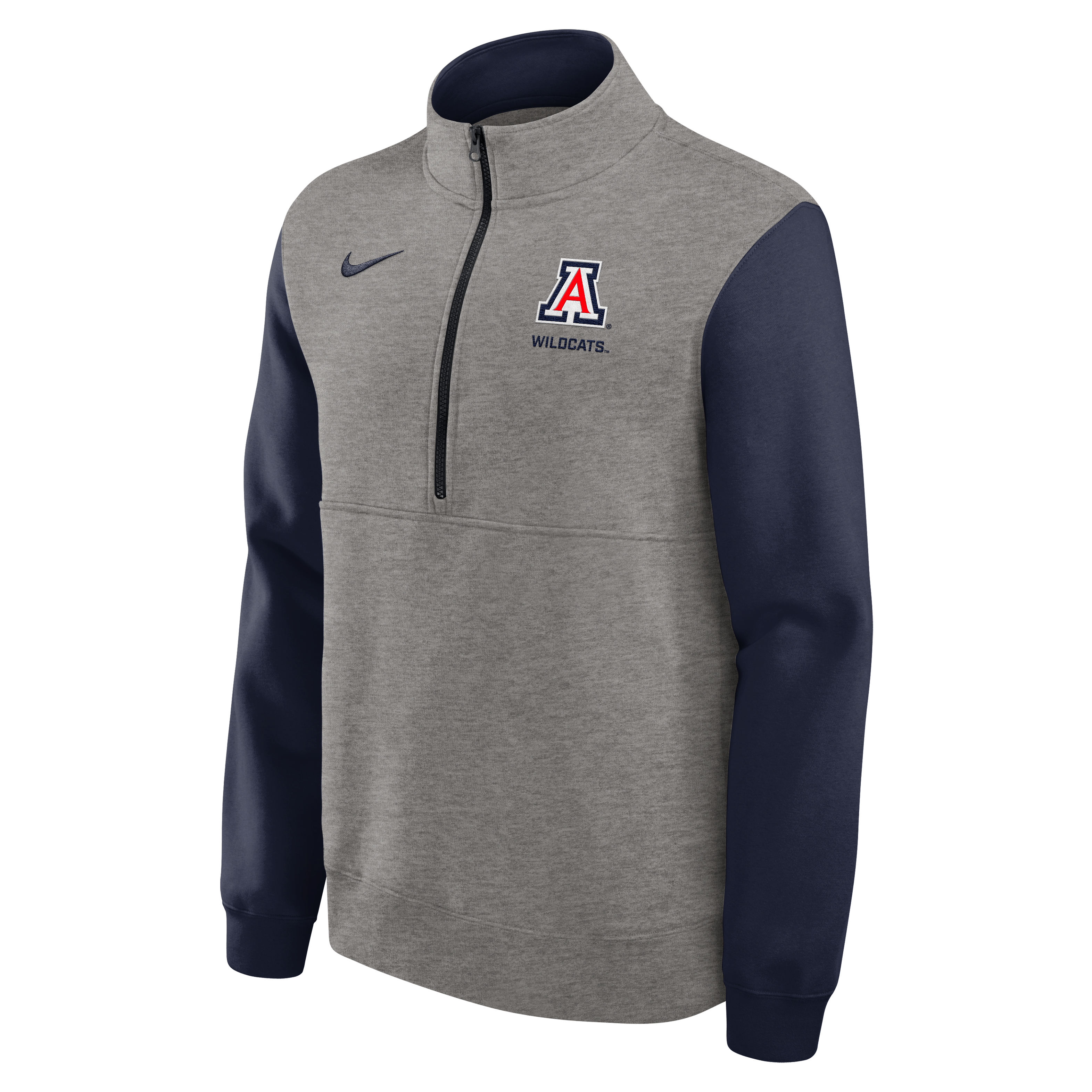 Arizona Club Men's Nike College 1/2-Zip Crew