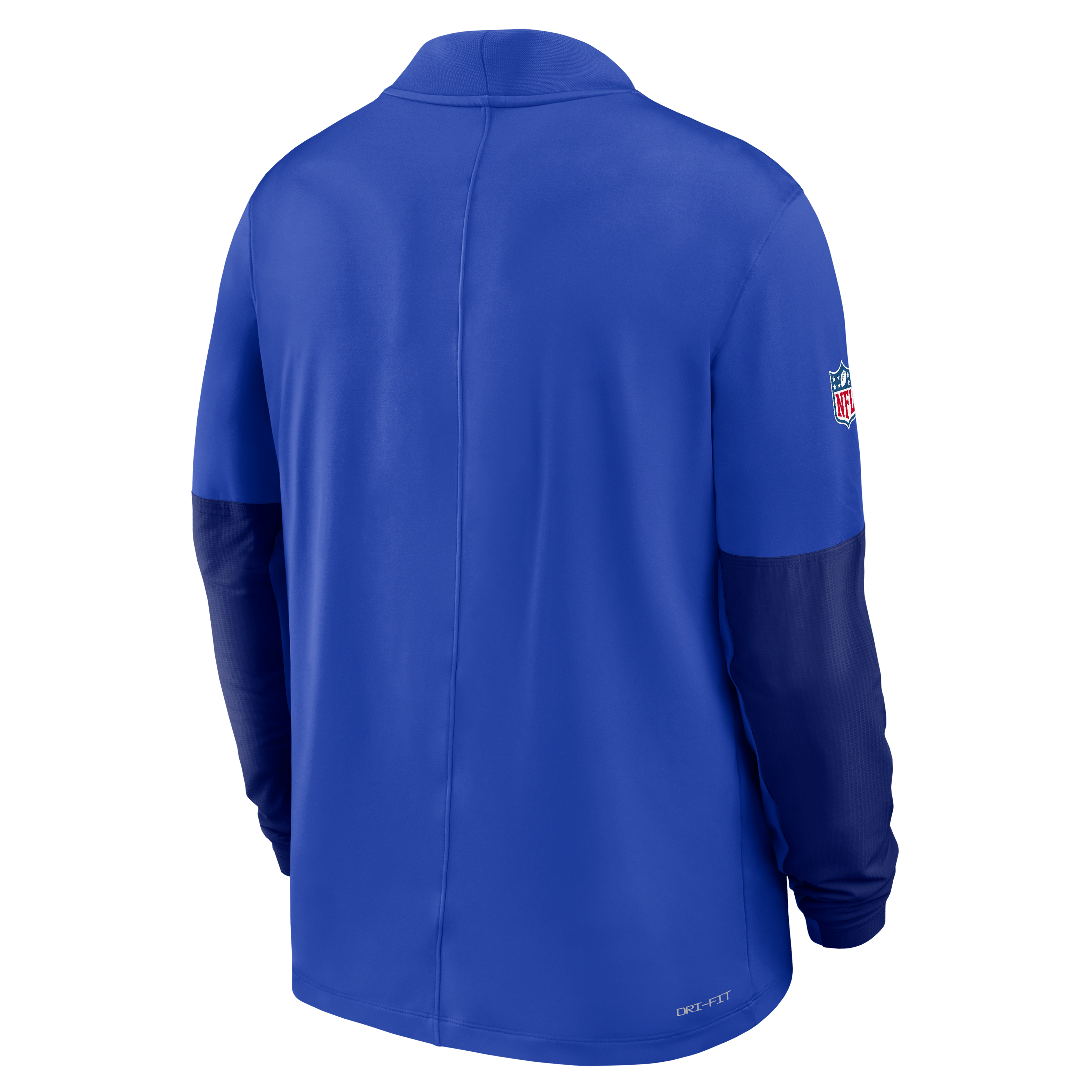 Los Angeles Rams Feel The Pressure Men's Nike Dri-FIT NFL 1/2-Zip Top