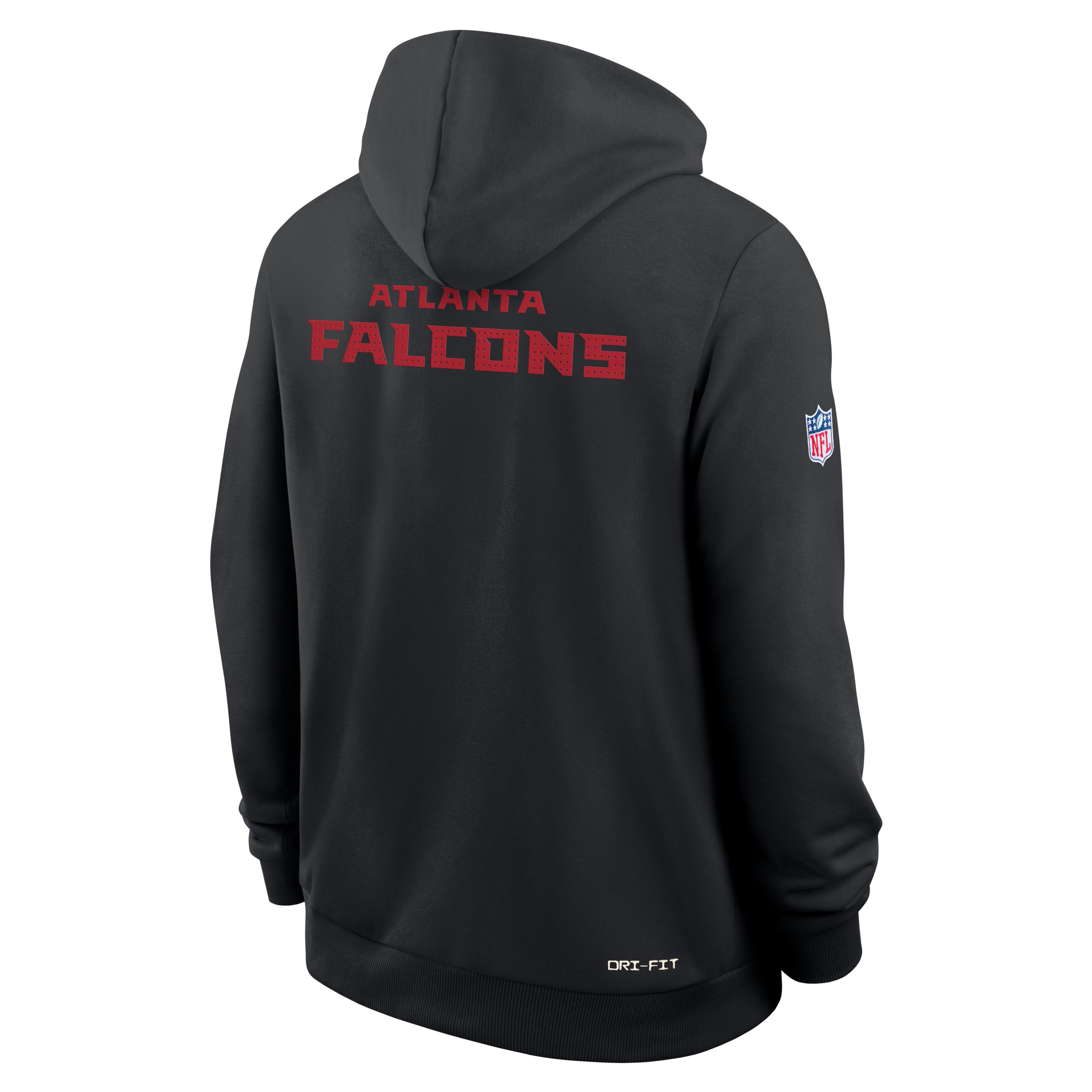 Atlanta Falcons Initial Home Sideline Men's Nike Dri-FIT NFL Pullover Hoodie
