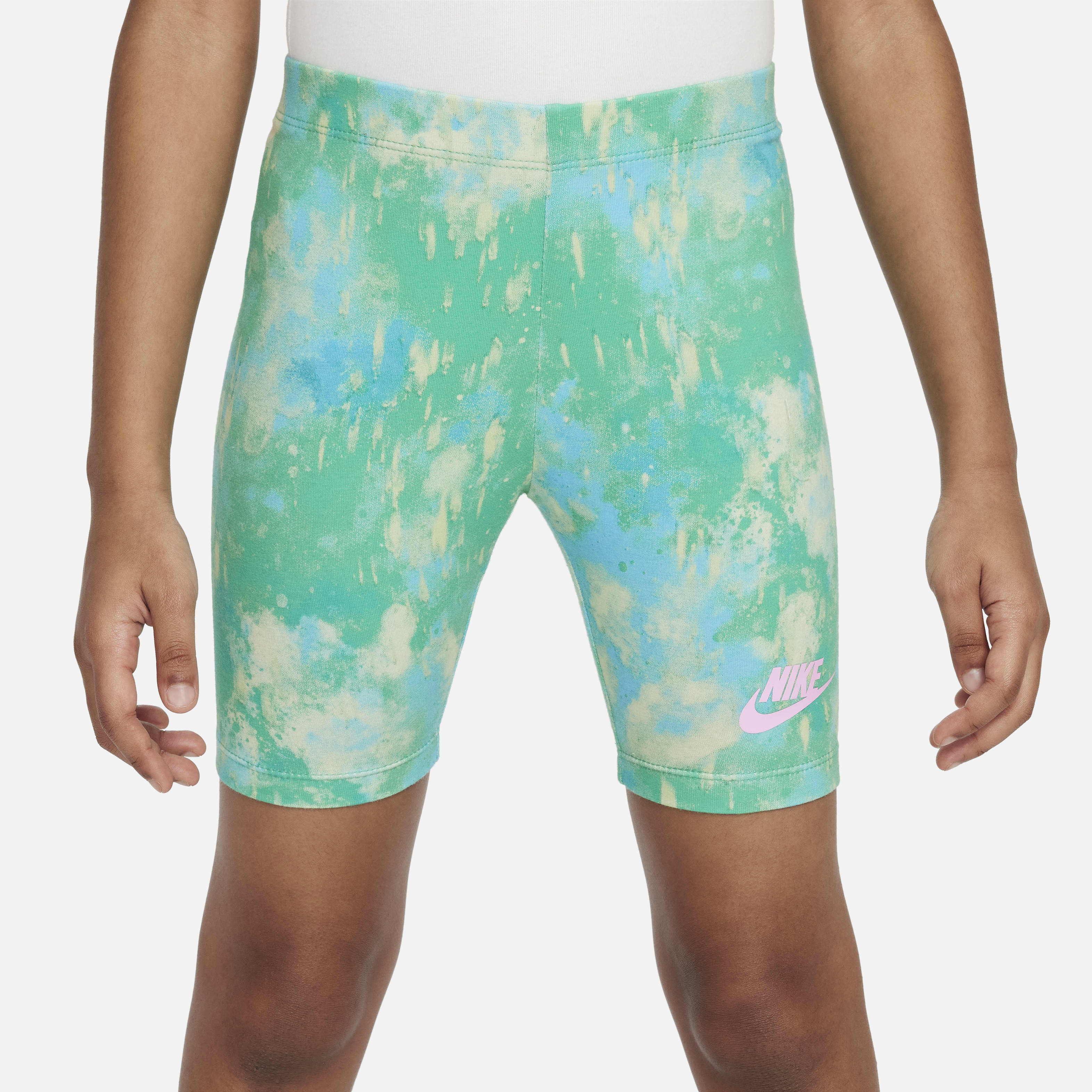 Nike Club Little Kids' Printed Bike Shorts