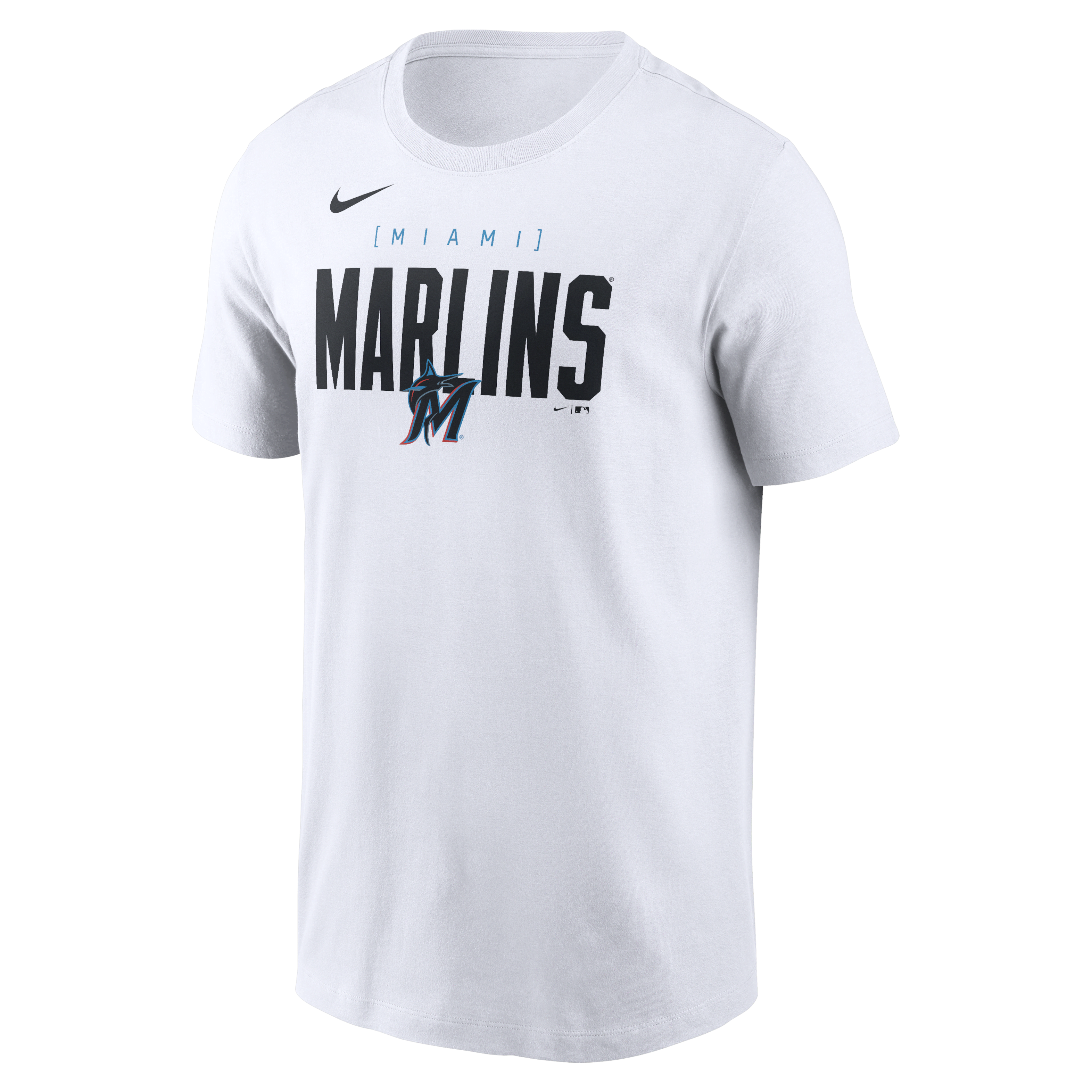 Miami Marlins Home Team Bracket Men's Nike MLB T-Shirt