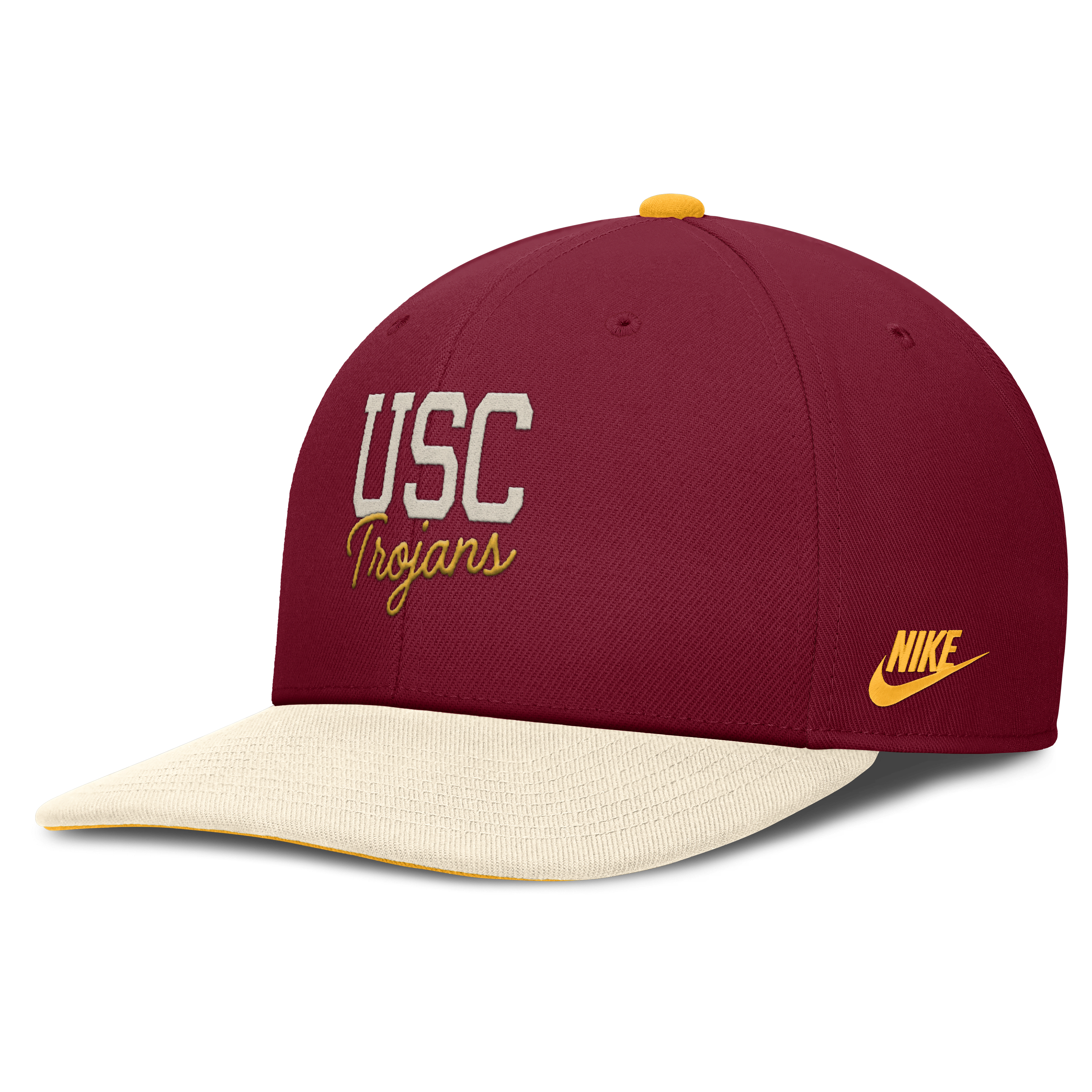 USC Legacy Script Men's Nike Dri-FIT College Adjustable Hat