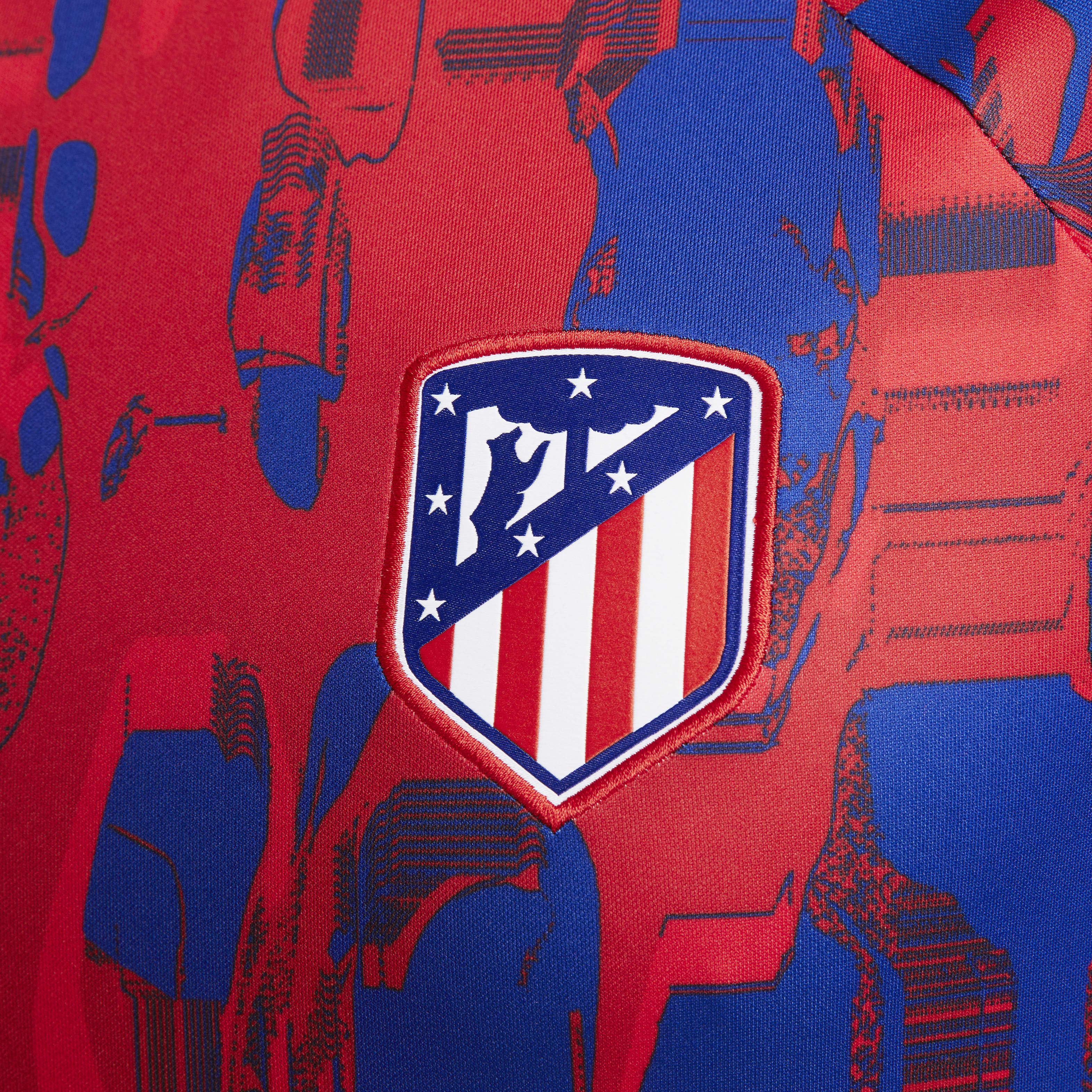 Atlético Madrid Academy Pro Men's Nike Dri-FIT Pre-Match Soccer Top