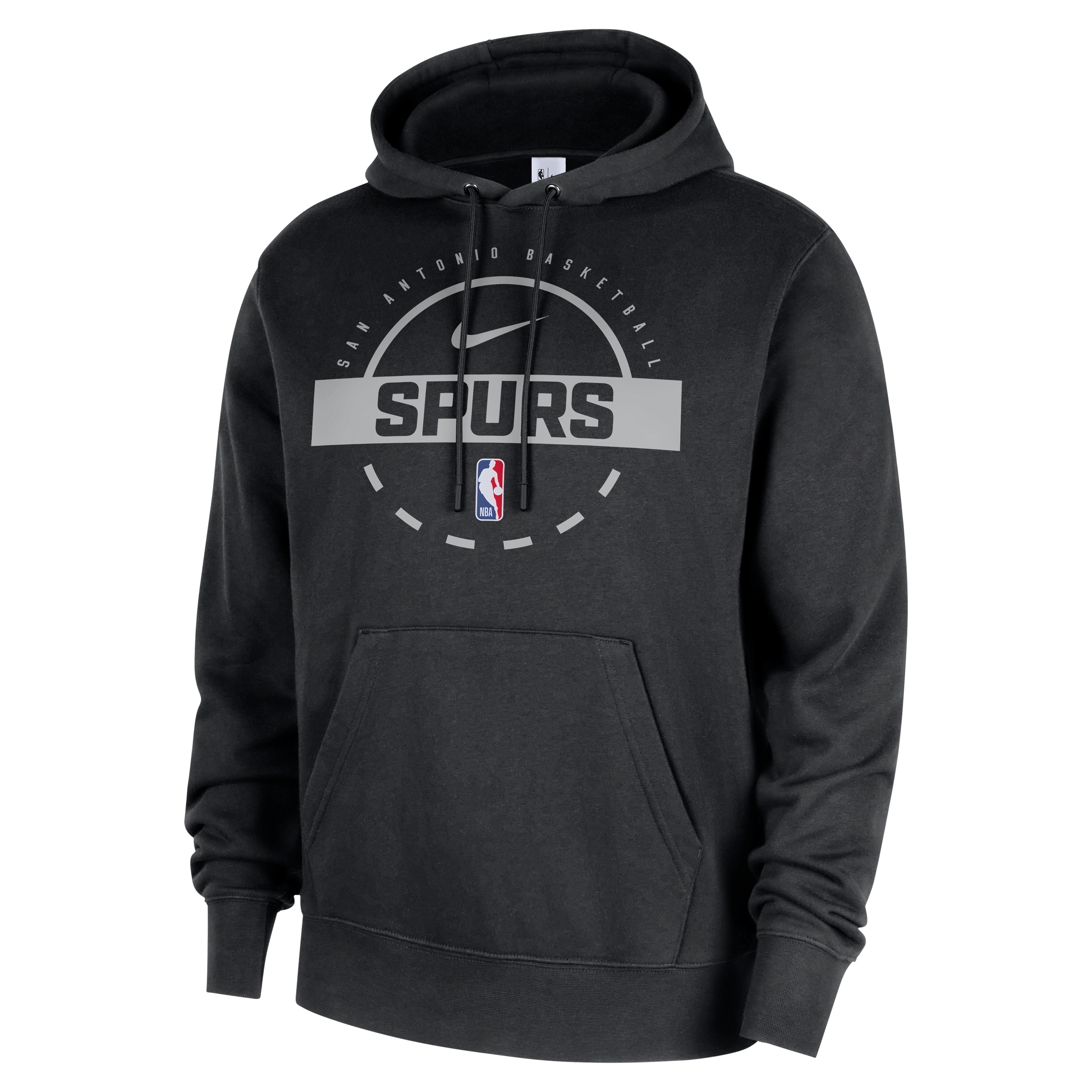 San Antonio Spurs Club Men's Nike NBA Practice Pullover Hoodie
