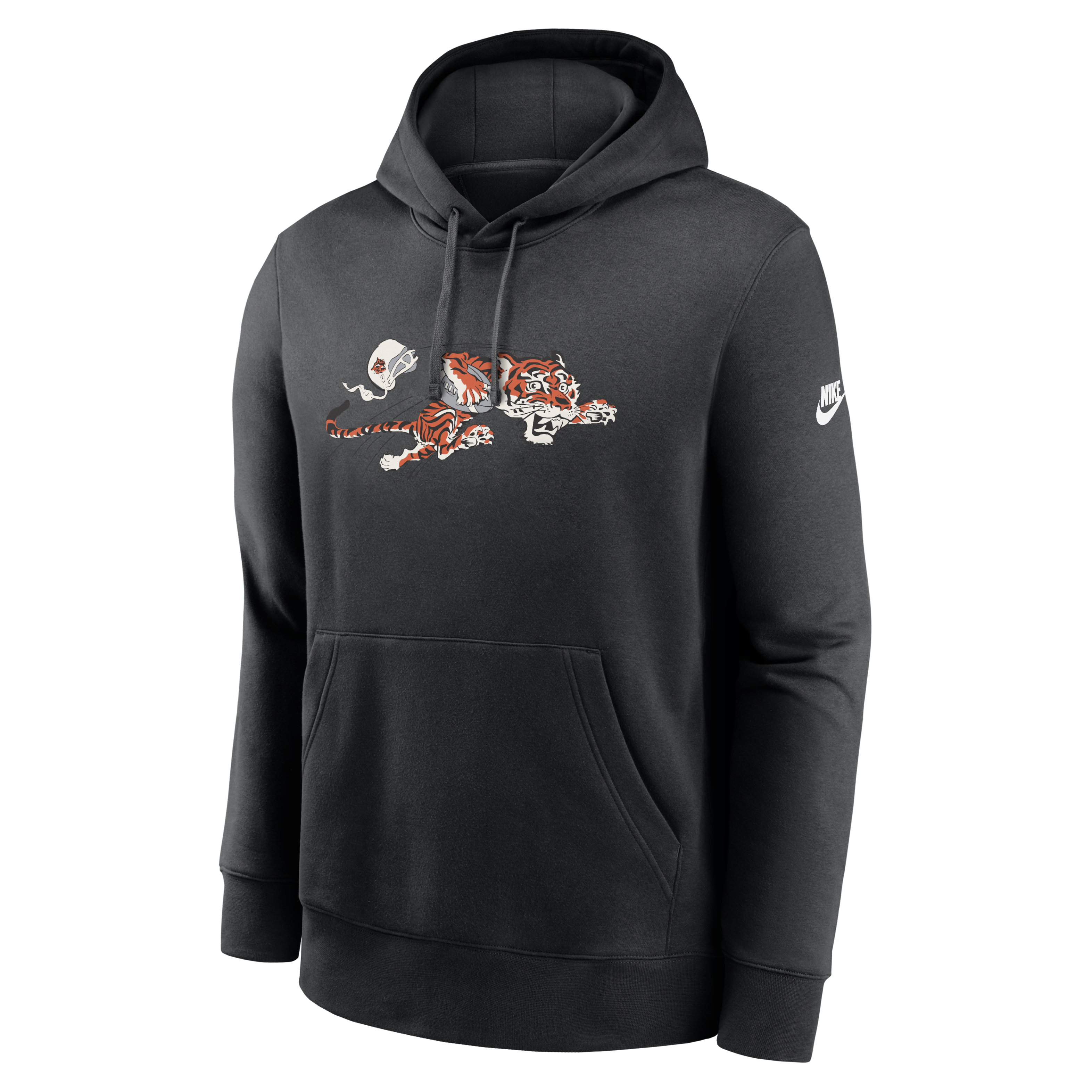 Cincinnati Bengals Rewind Club Logo Men’s Nike NFL Pullover Hoodie