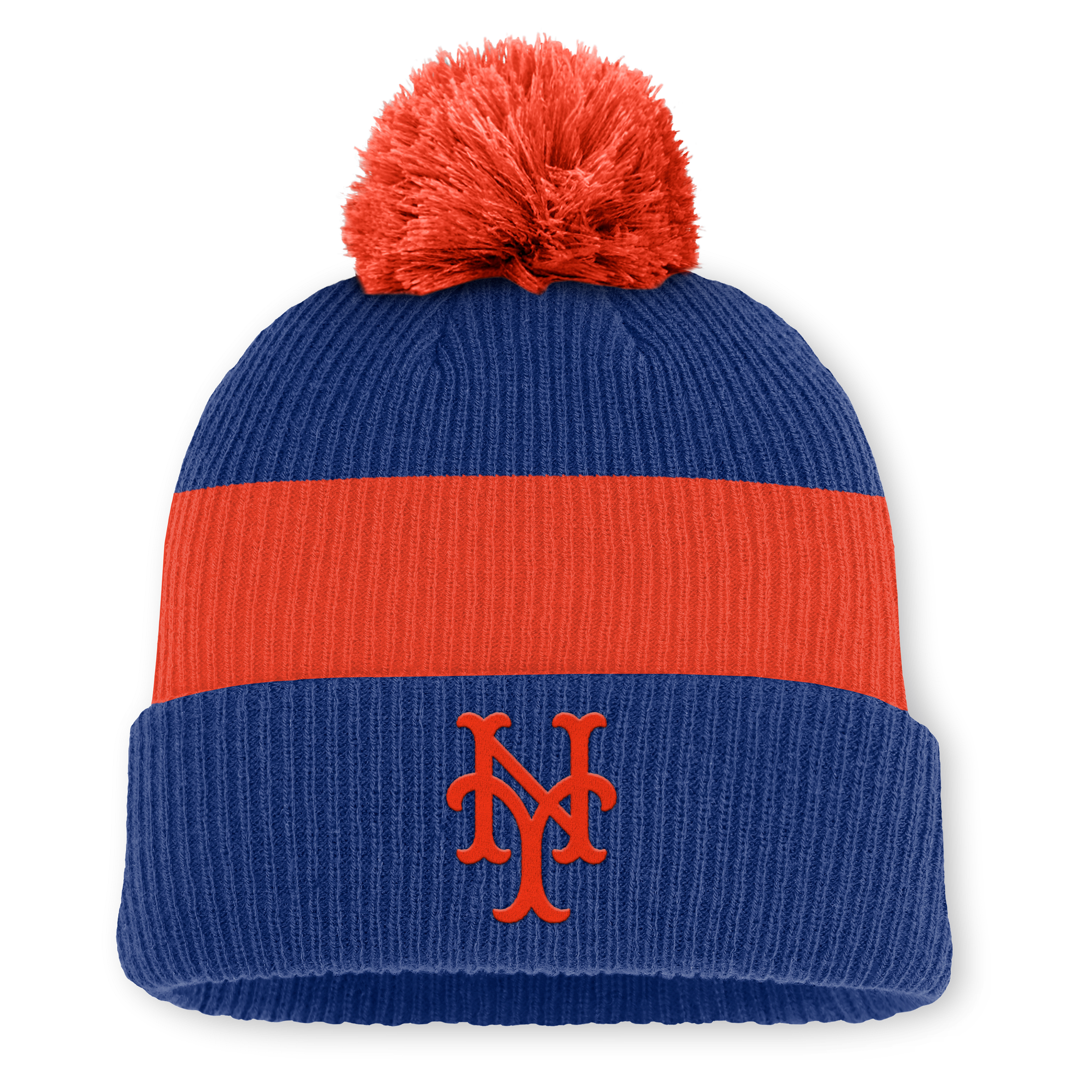 New York Mets Cooperstown Peak Men's Nike MLB Cuffed Pom Beanie