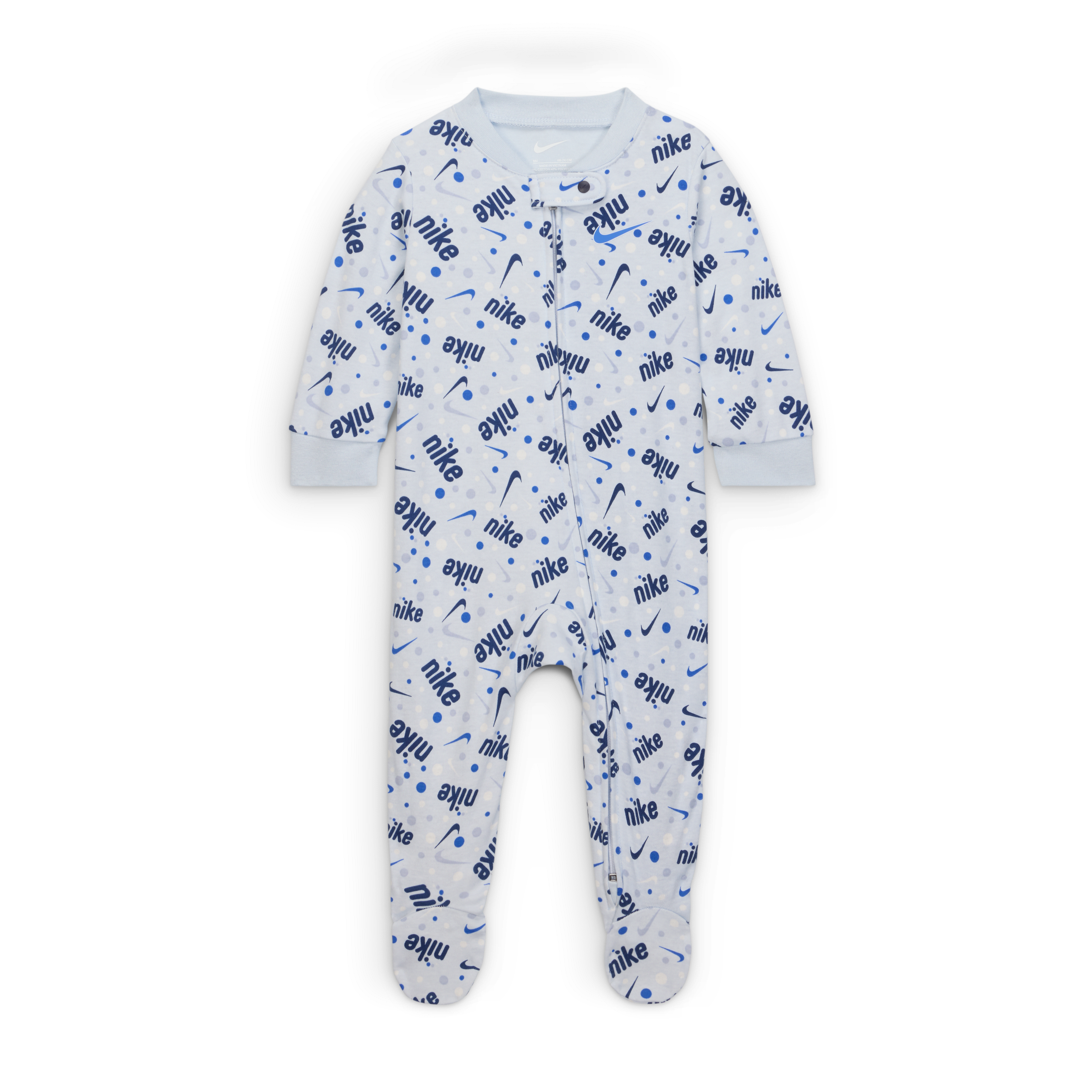 Nike Play For All Baby (0-9M) Printed Footed Coverall