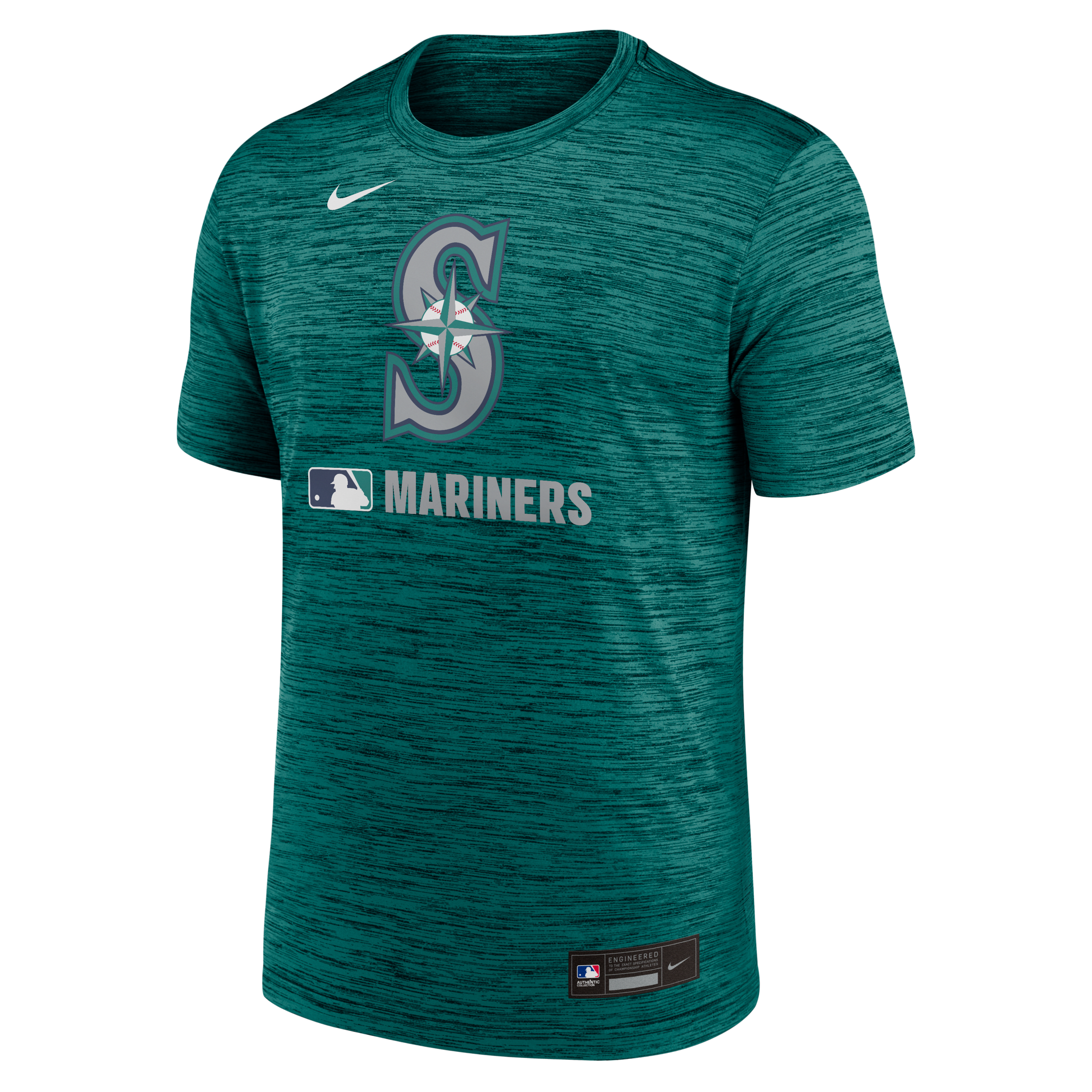 Seattle Mariners Authentic Collection Velocity Men's Nike Dri-FIT MLB T-Shirt