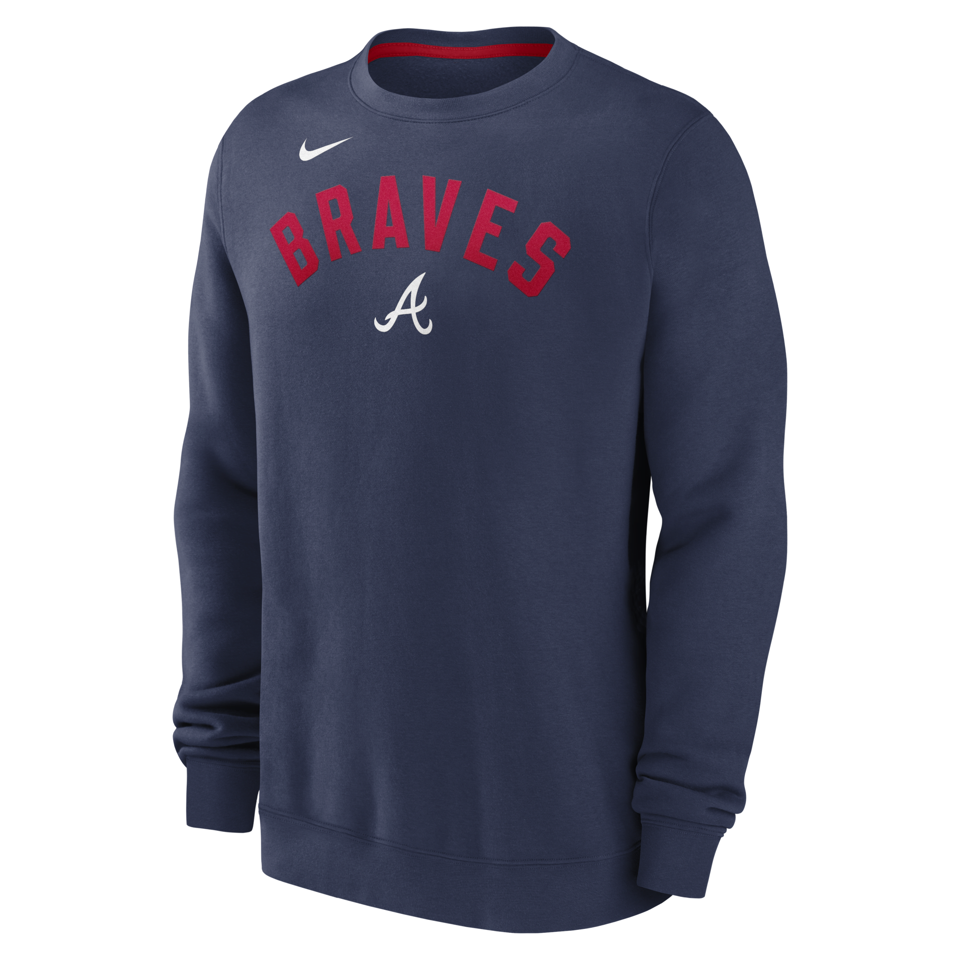 Atlanta Braves Classic Men's Nike MLB Pullover Crew