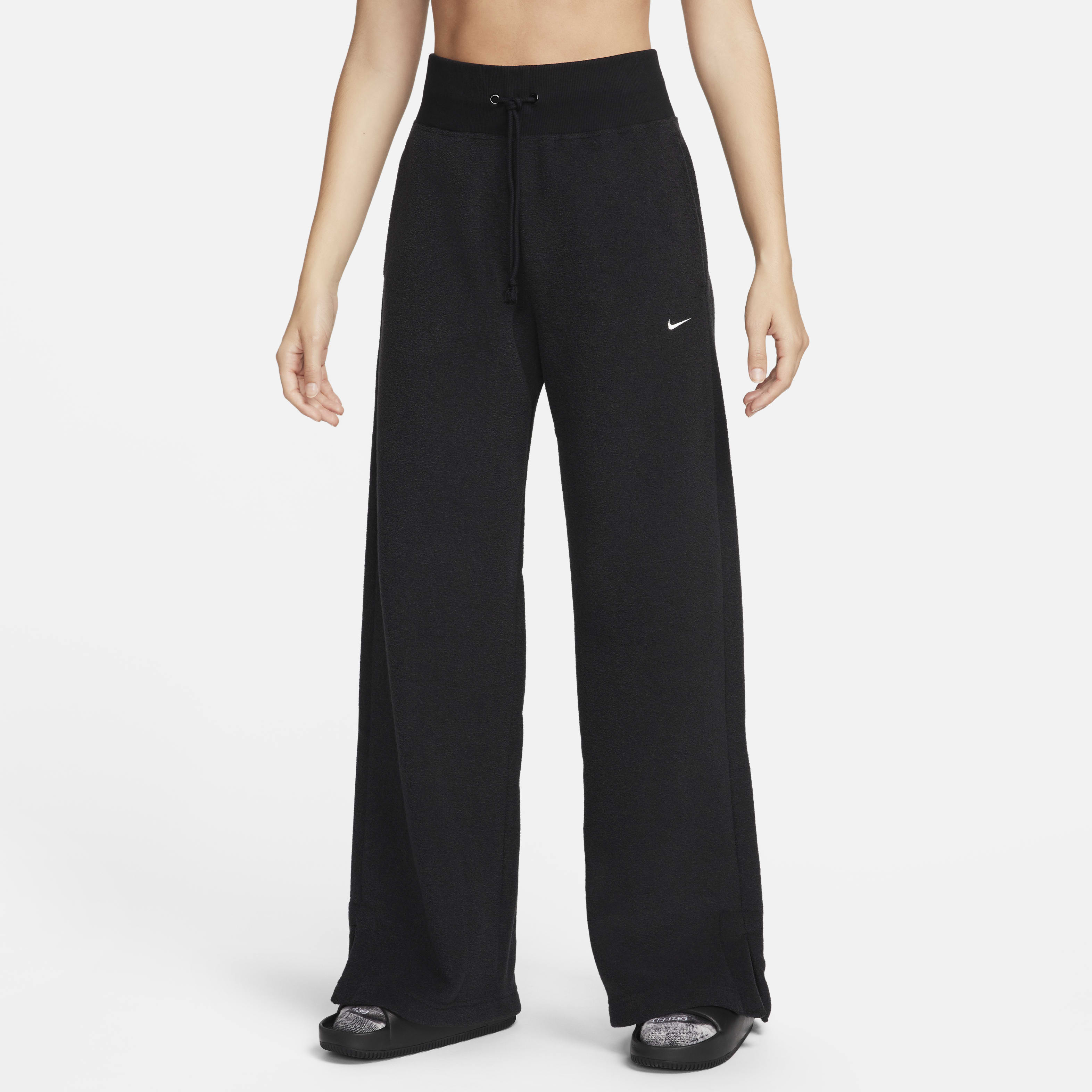 Nike Sportswear Phoenix Plush Women's High-Waisted Wide-Leg Cozy Fleece Pants